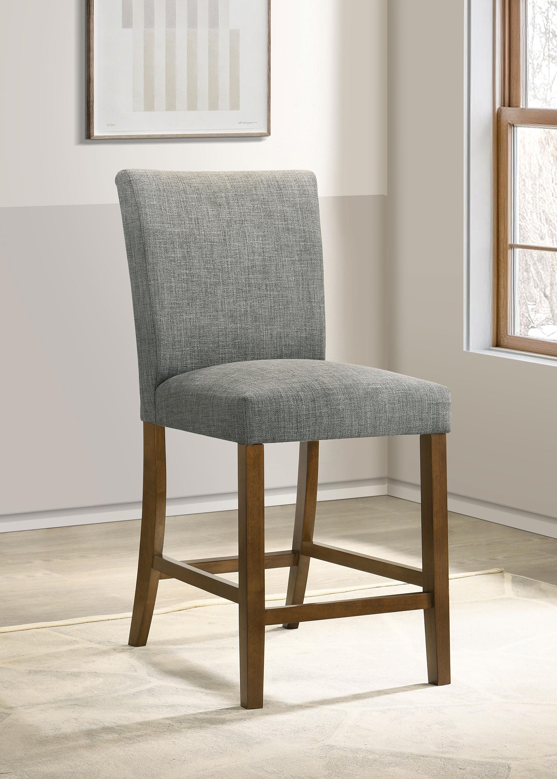 Paxton Upholstered Counter Height Dining Chair Grey (Set of 2) - 122179GRY