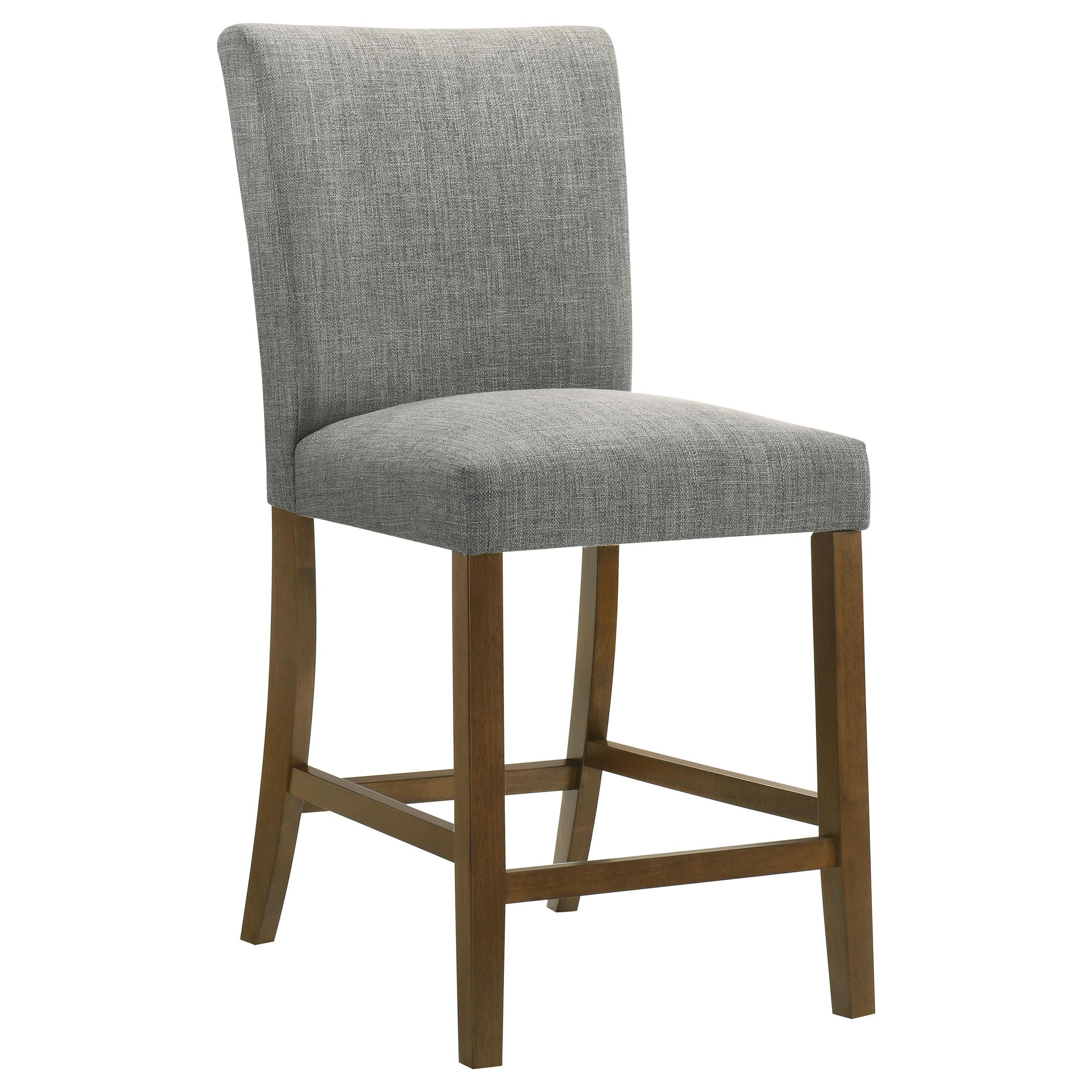 Paxton Upholstered Counter Height Dining Chair Grey (Set of 2) - 122179GRY