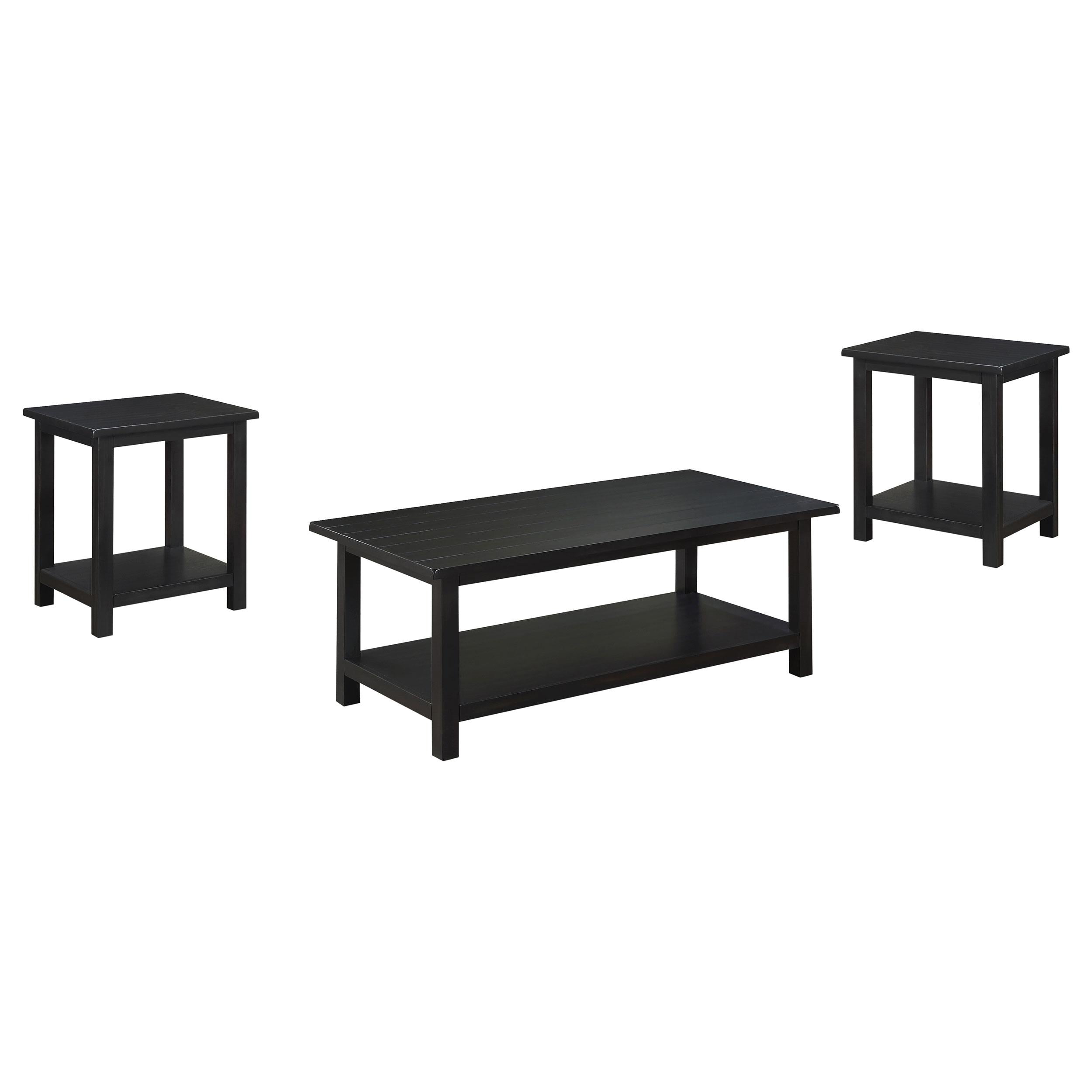 Payne 3-piece Coffee and End Table Set Distressed Java - 710568-S3A