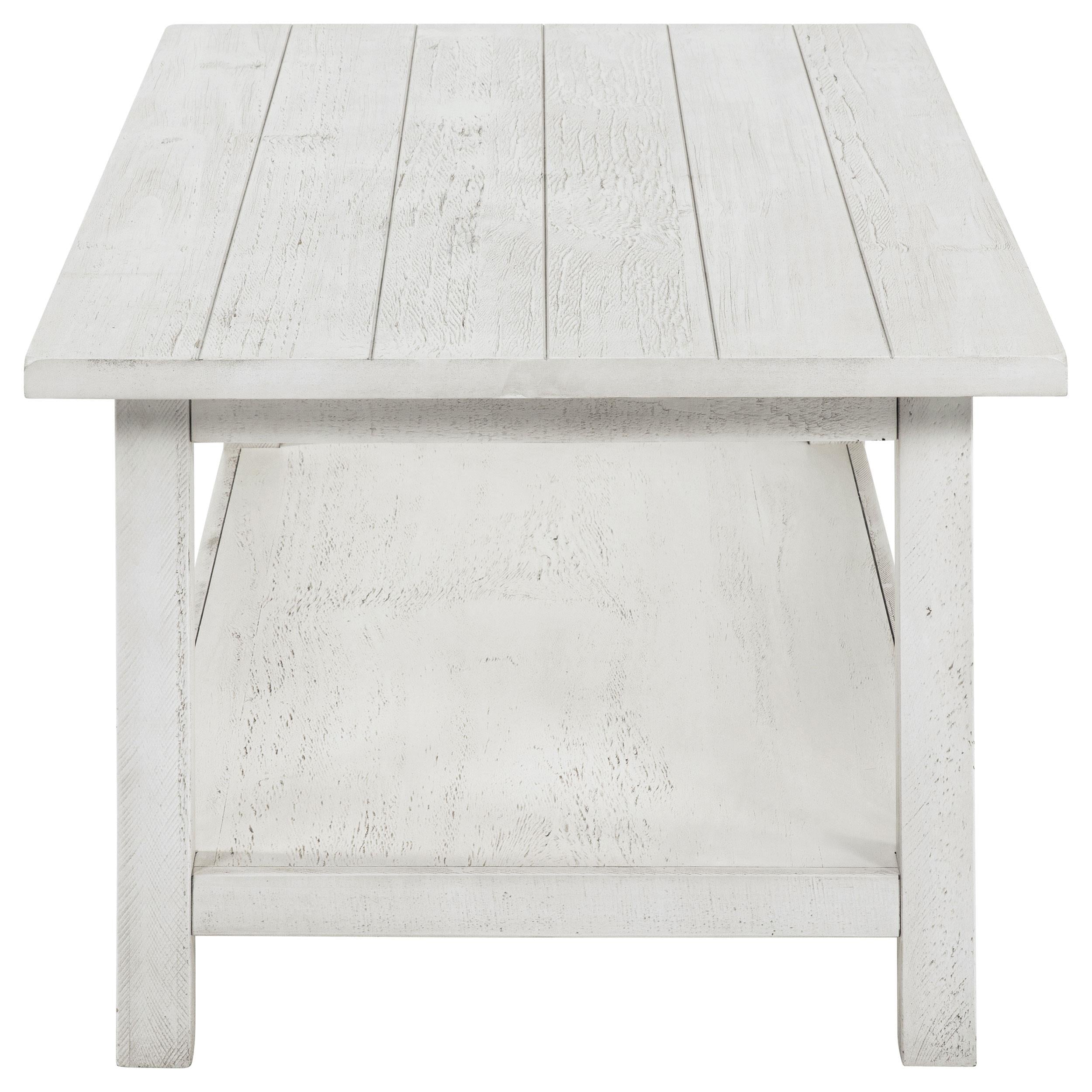 Payne 3-piece Coffee and End Table Set Distressed White - 710558-S3A