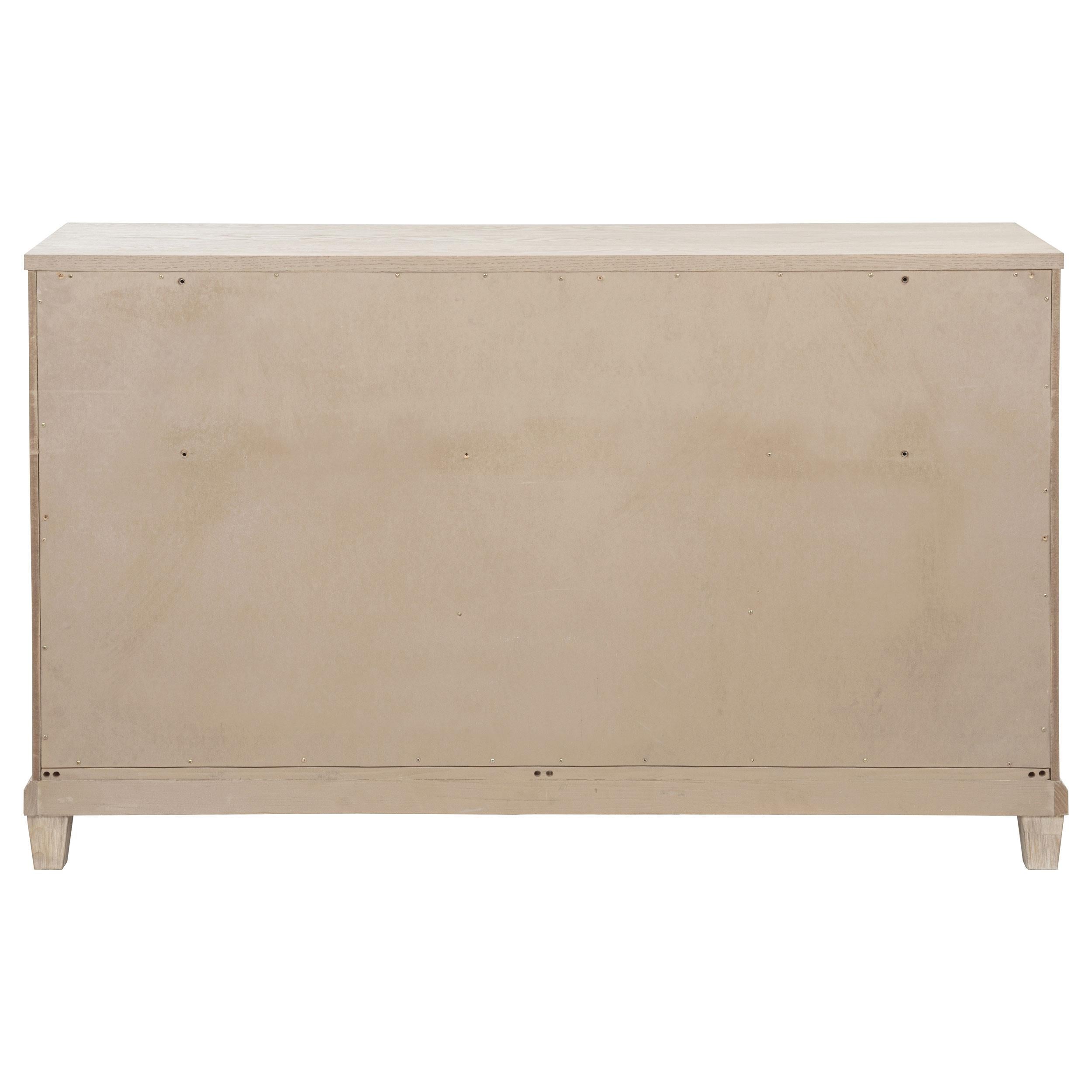 Pembroke 6-drawer Bedroom Dresser Cabinet Washed Oak - 215923
