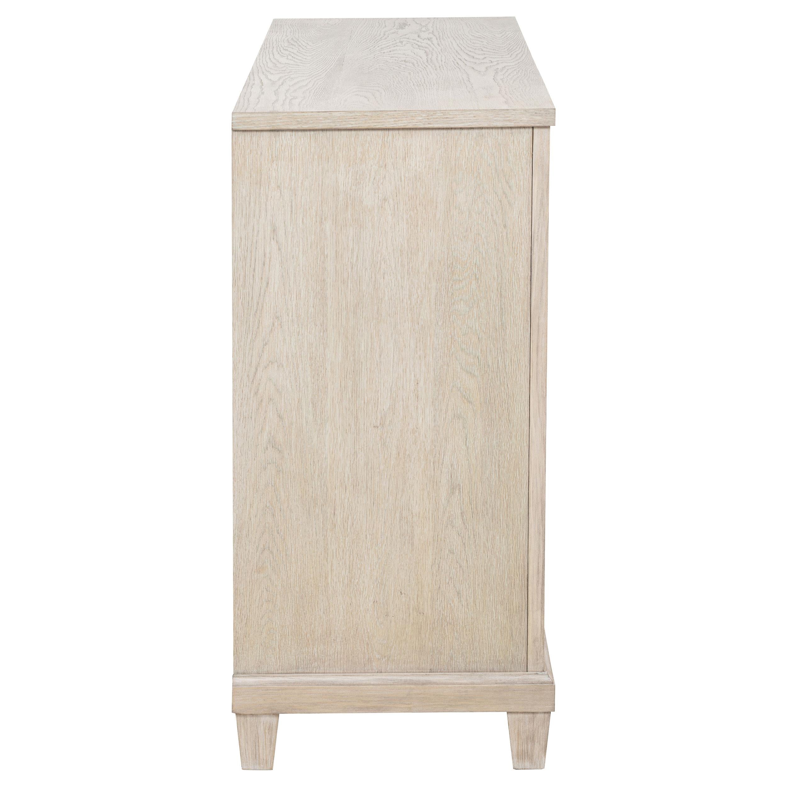 Pembroke 6-drawer Bedroom Dresser Cabinet Washed Oak - 215923