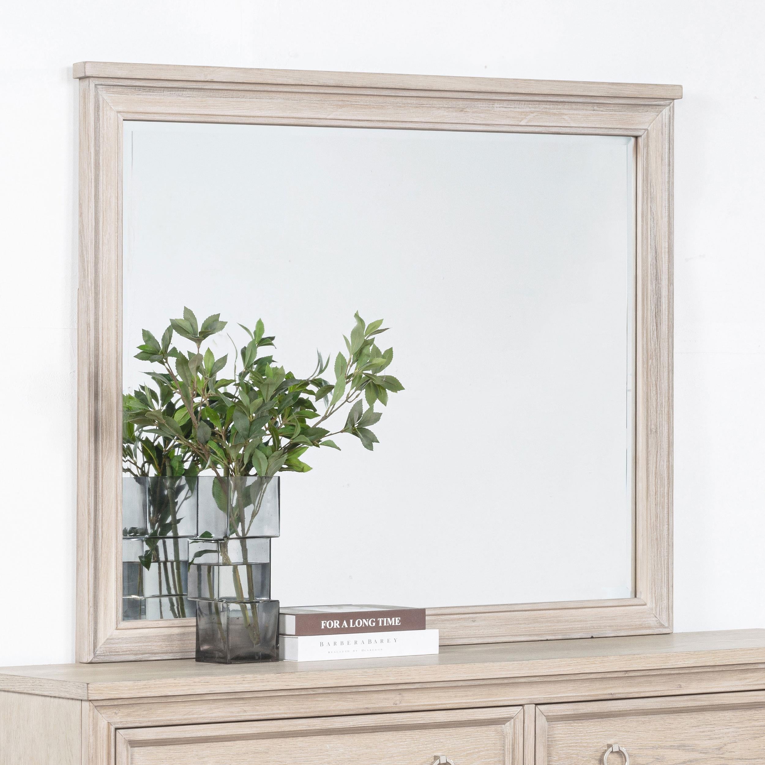 Pembroke Dresser Mirror Washed Oak - 215924