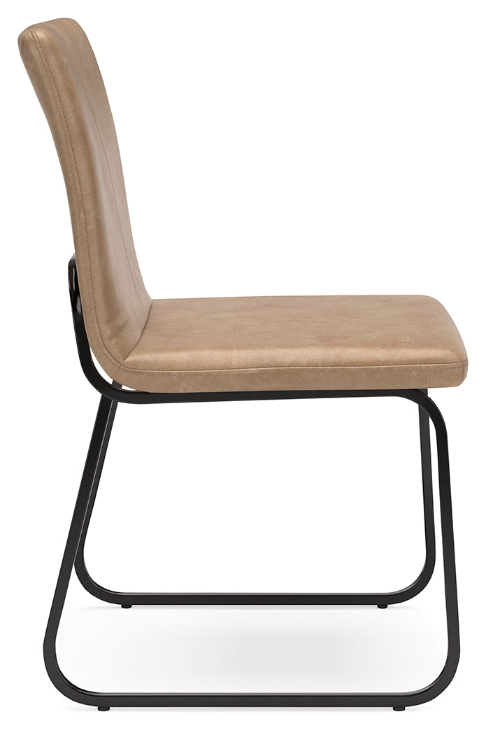 Pharwynn Dining Table and 4 Chairs in Black from Ashley - Luna Furniture