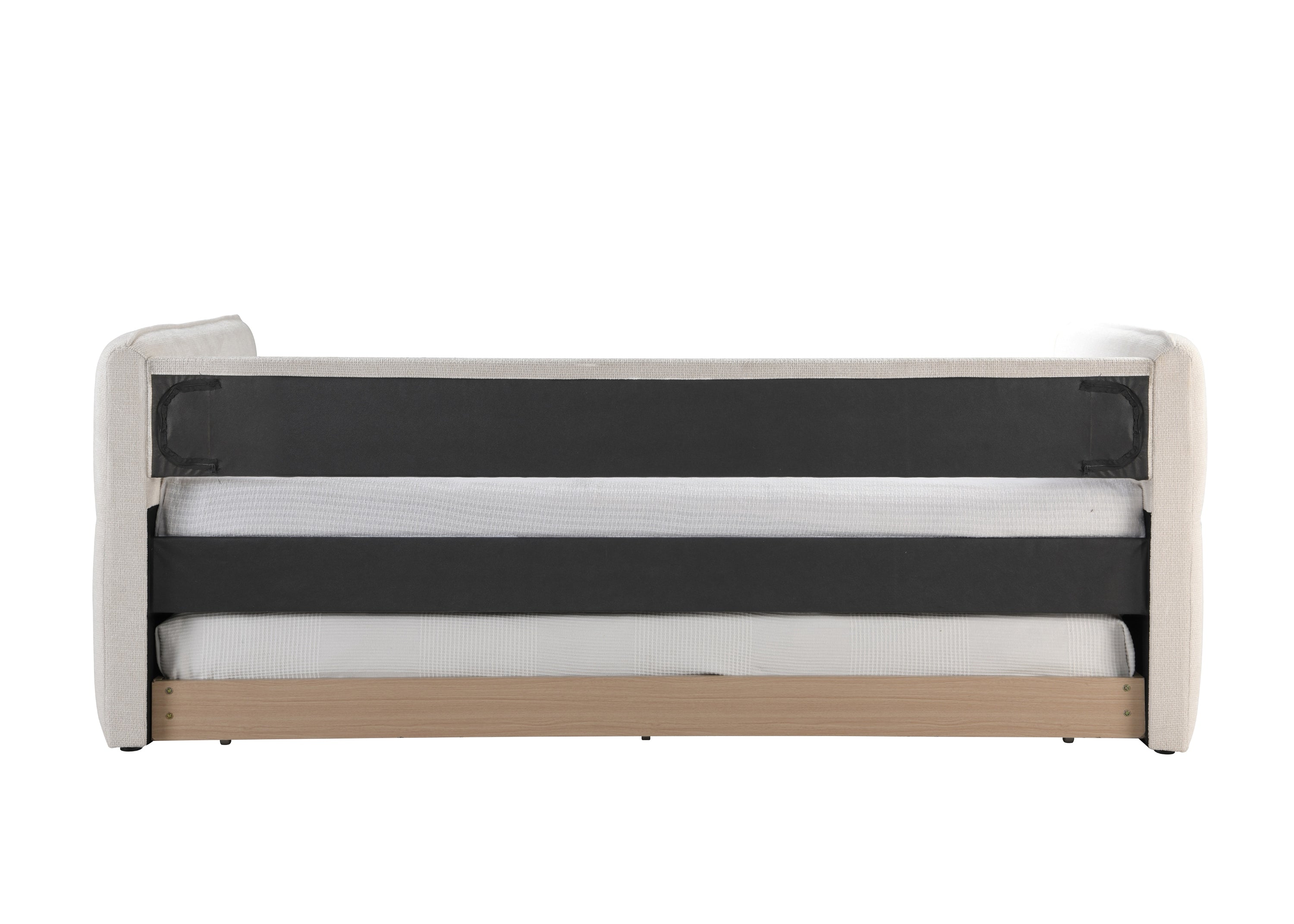 Philipa Oatmeal Twin Daybed with Trundle - SET | 5324OT-ARM | 5324OT-BACK - Bien Home Furniture & Electronics