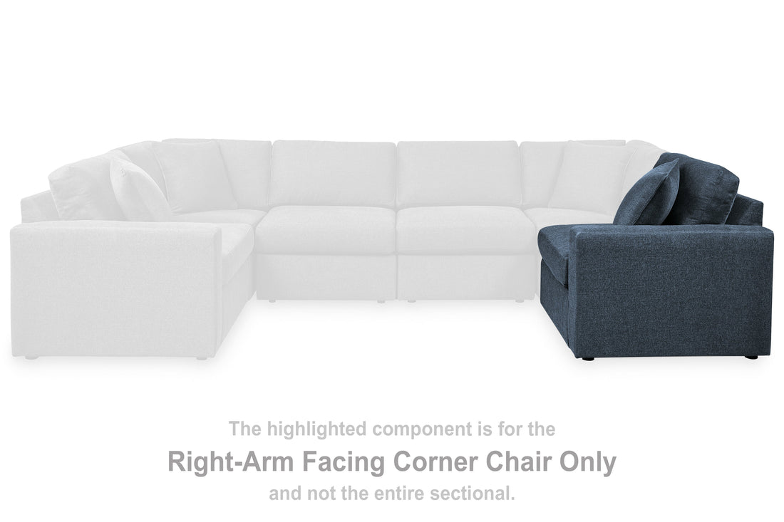 Pillar Peak Ink Right-Arm Facing Corner Chair - 9210165 - Bien Home Furniture & Electronics