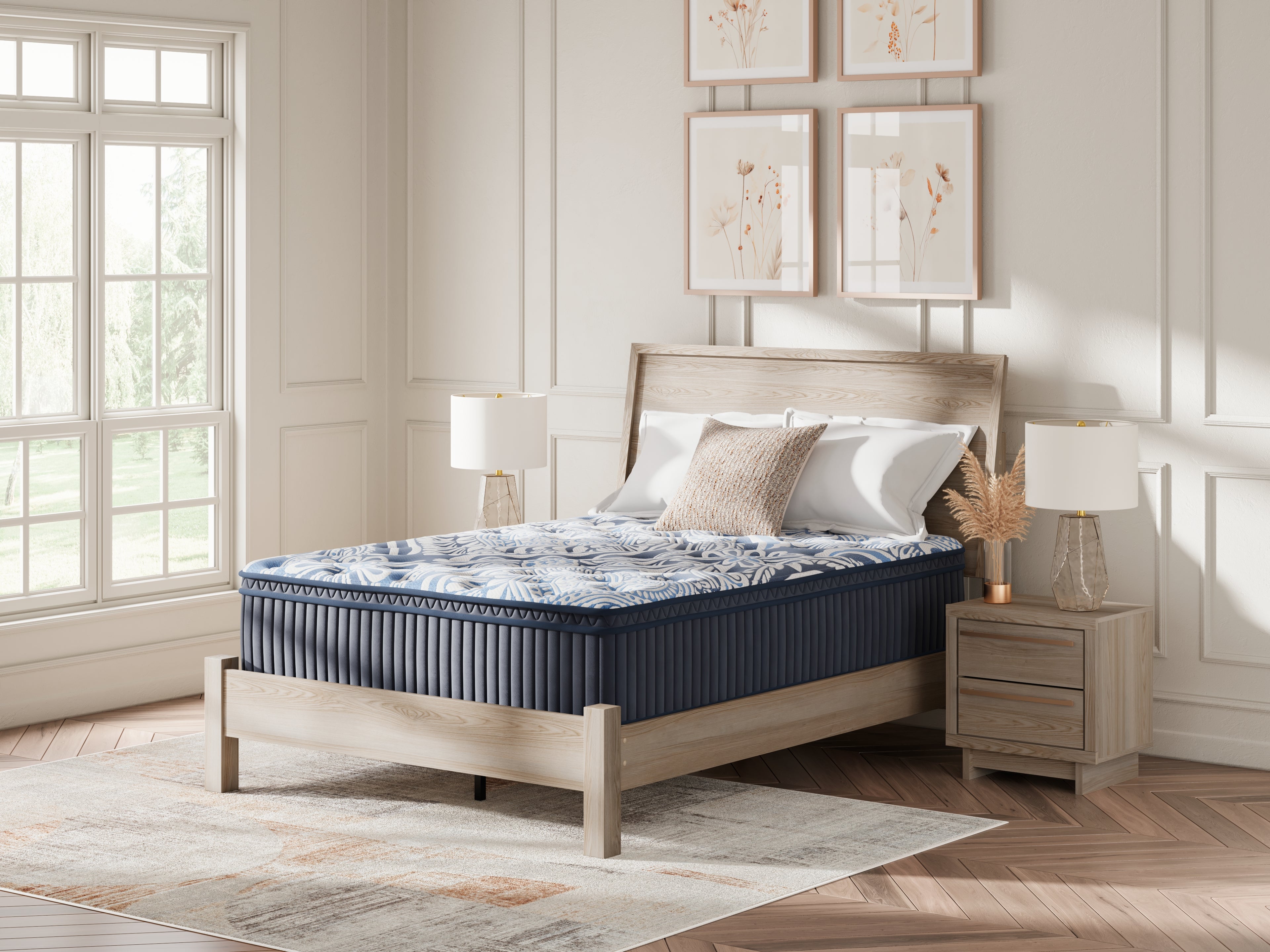 Plush Luxe 2.0 Blue California King Mattress - M49751