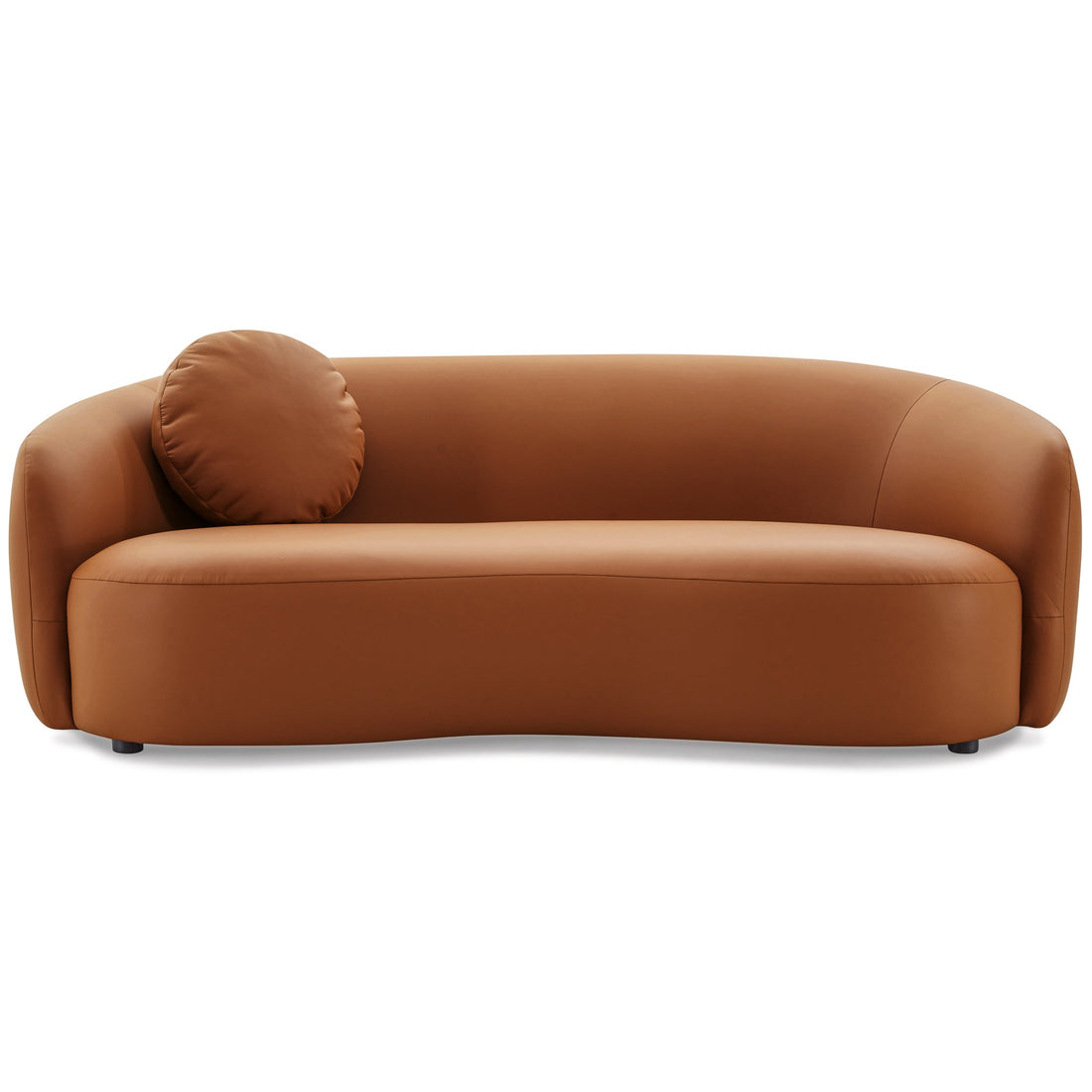 Porter Cognac PU Leather Sofa - SOF03107103
