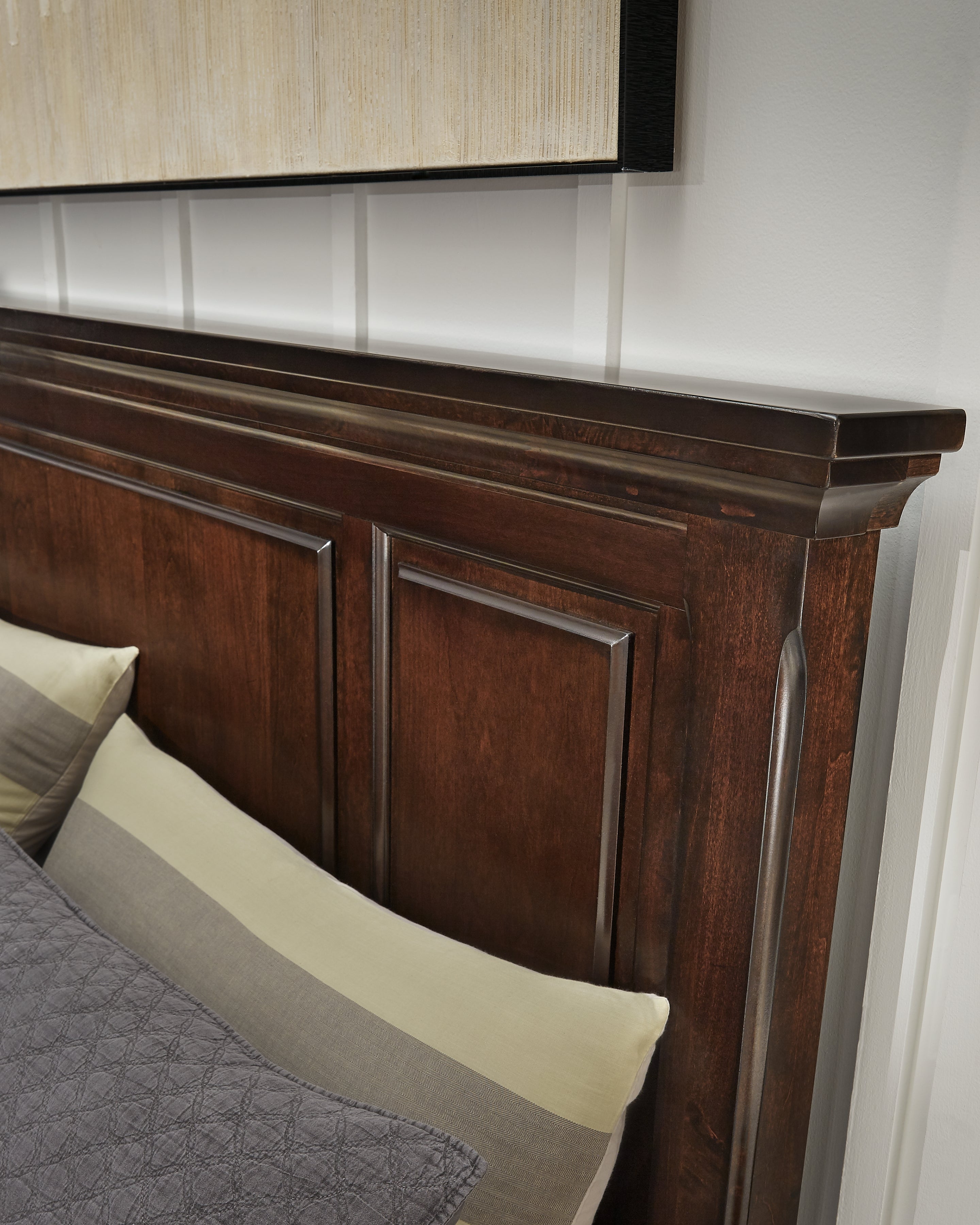 Porter Rustic Brown California King Panel Storage Bed - B697B46