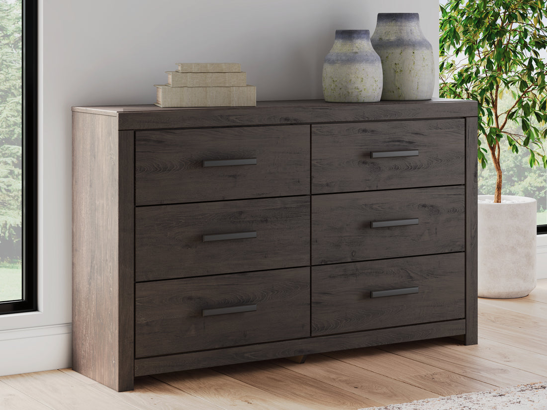 Prendonea Charcoal Dresser - B3789-31