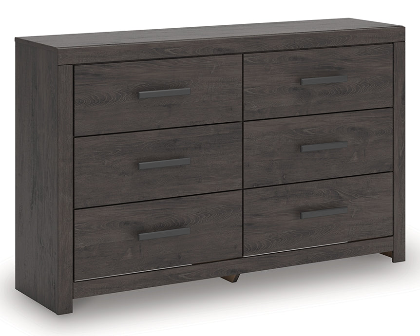 Prendonea Charcoal Dresser - B3789-31