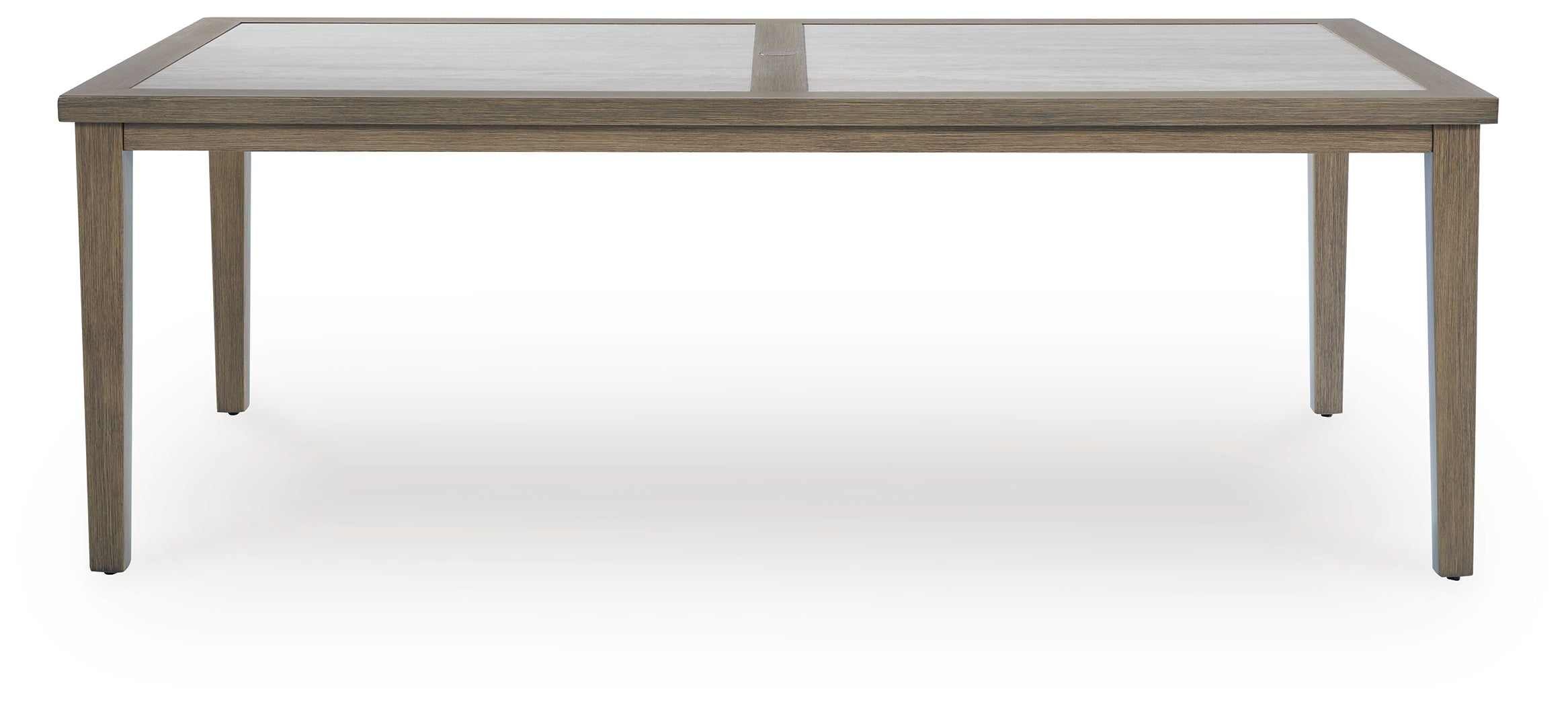 Rainier Ranch Brown/Beige Outdoor Dining Table - P701-625