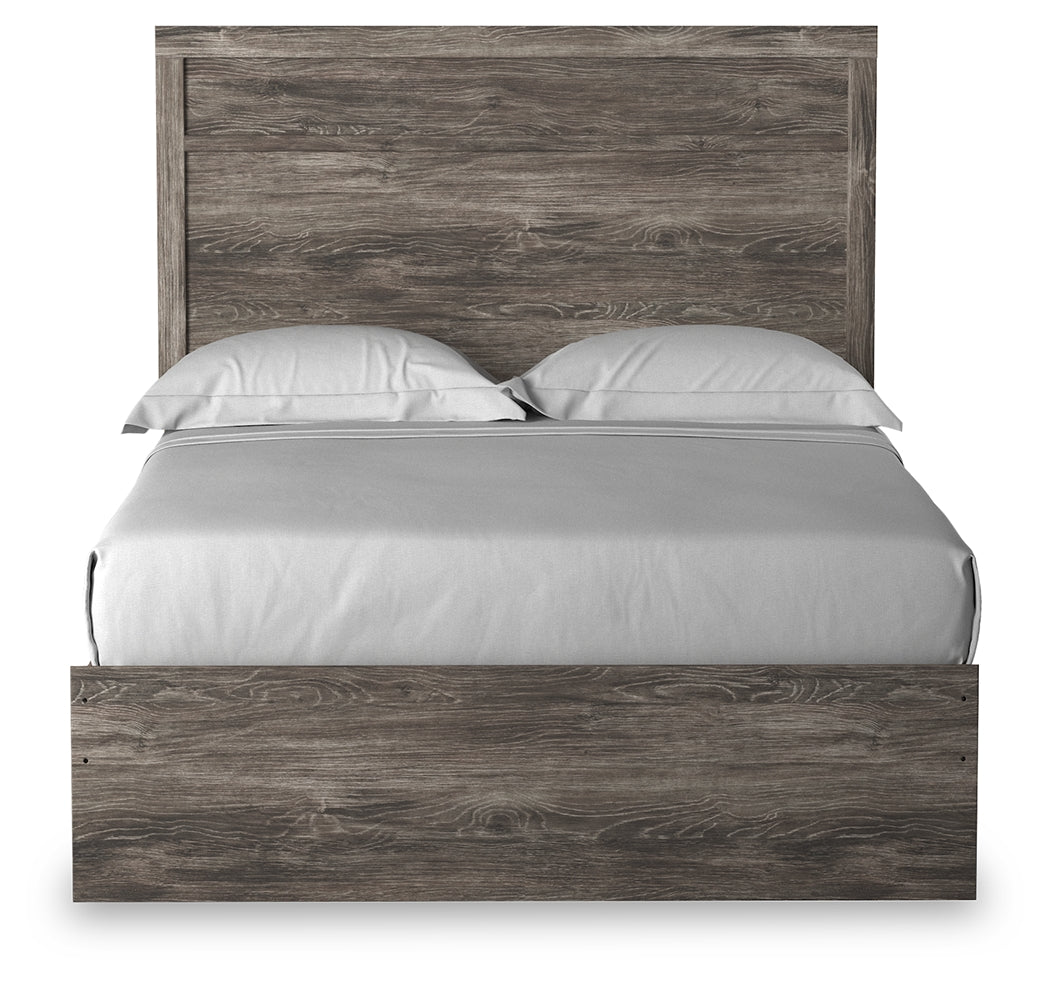 Ralinksi Full Panel Bed with Dresser in Gray from Ashley - Luna Furniture