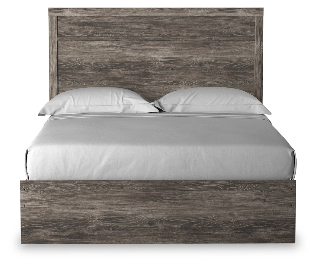 Ralinksi Queen Panel Bed with Dresser in Gray from Ashley - Luna Furniture