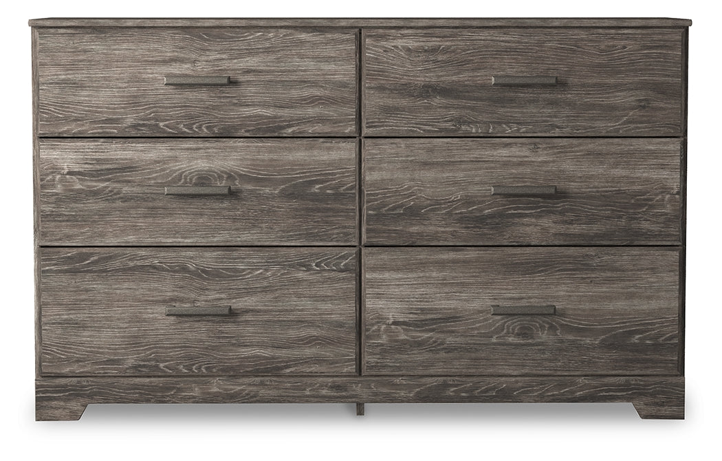 Ralinksi Twin Panel Bed with Dresser and 2 Nightstands in Gray from Ashley - Luna Furniture
