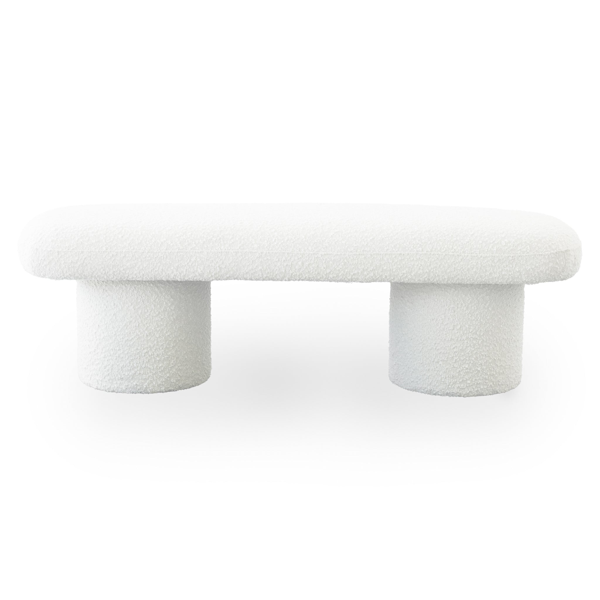 Randolph Ivory Boucle Bench - BEN00502501