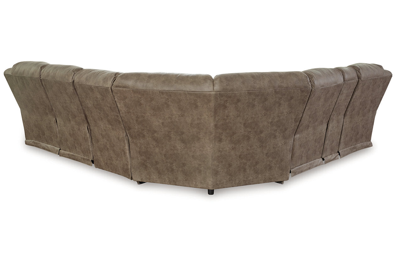 Ravenel Fossil 4-Piece Power Reclining Sectional - SET | 8310601 | 8310646 | 8310675 | 8310677 - Bien Home Furniture & Electronics