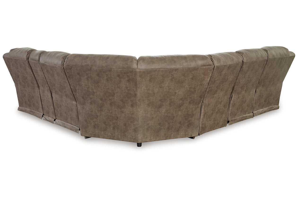 Ravenel Fossil 4-Piece Power Reclining Sectional - SET | 8310646 | 8310663 | 8310677 | 8310690 - Bien Home Furniture & Electronics
