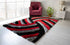 3D Shaggy GRAY-RED Area Rug - 3D333 - 3D333-GRY/RED-57 - Bien Home Furniture & Electronics