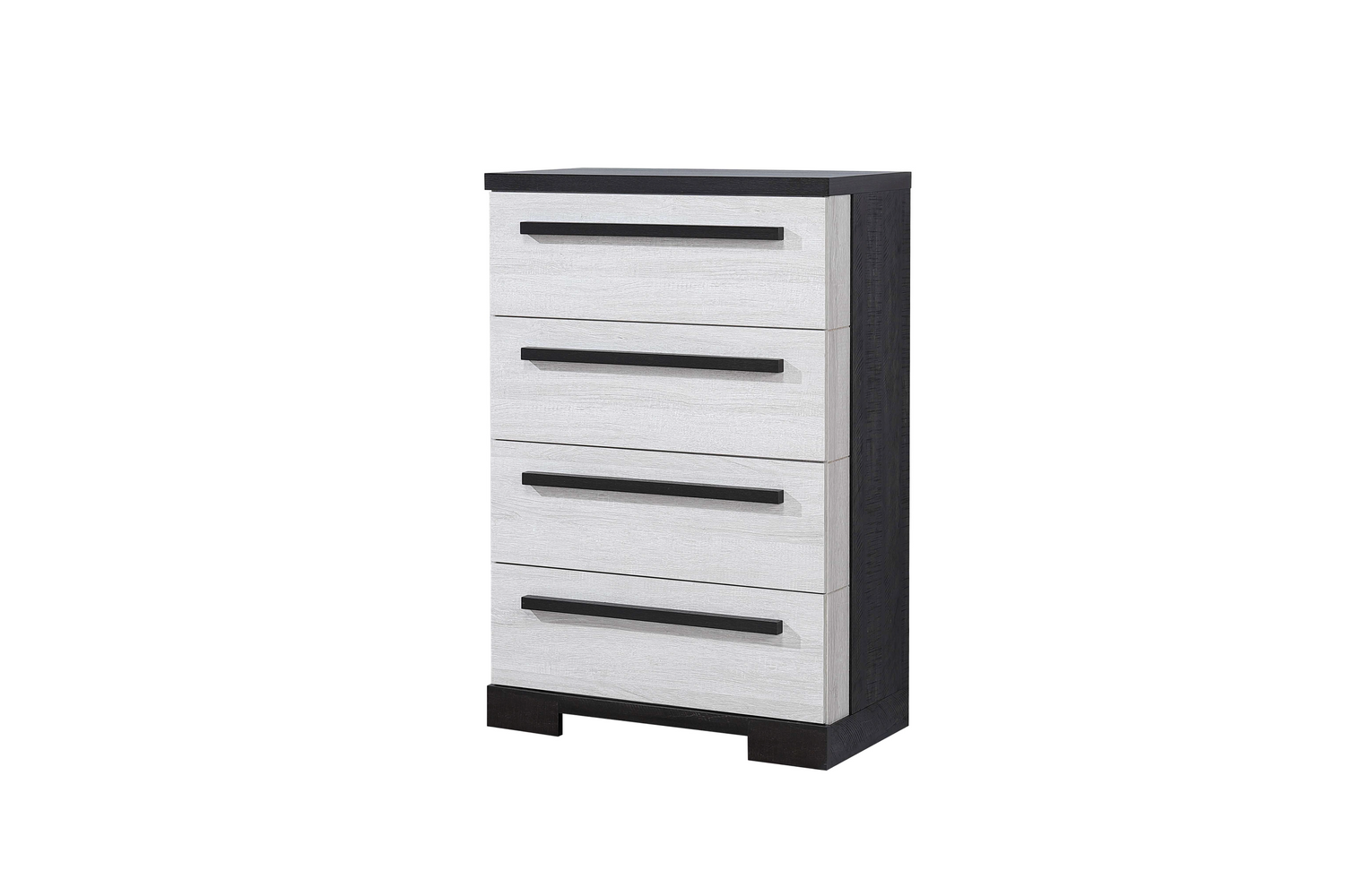 Remington Black/White Panel Bedroom Set - SET | B8162-Q-HBFB | B8162-KQ-RAIL | B8162-2 | B8162-4 - Bien Home Furniture & Electronics