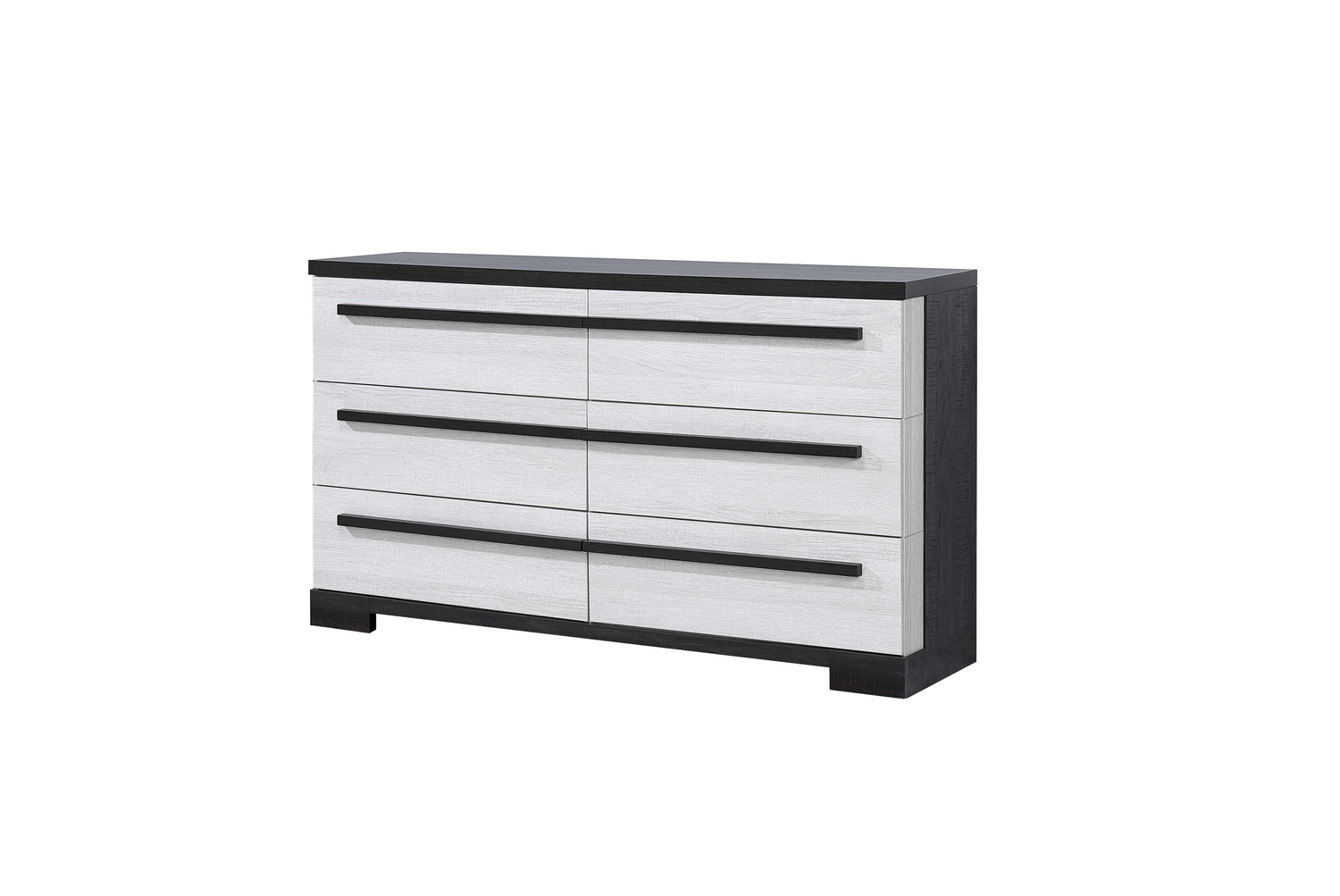 Remington Black/White Panel Bedroom Set - SET | B8162-Q-HBFB | B8162-KQ-RAIL | B8162-2 | B8162-4 - Bien Home Furniture & Electronics