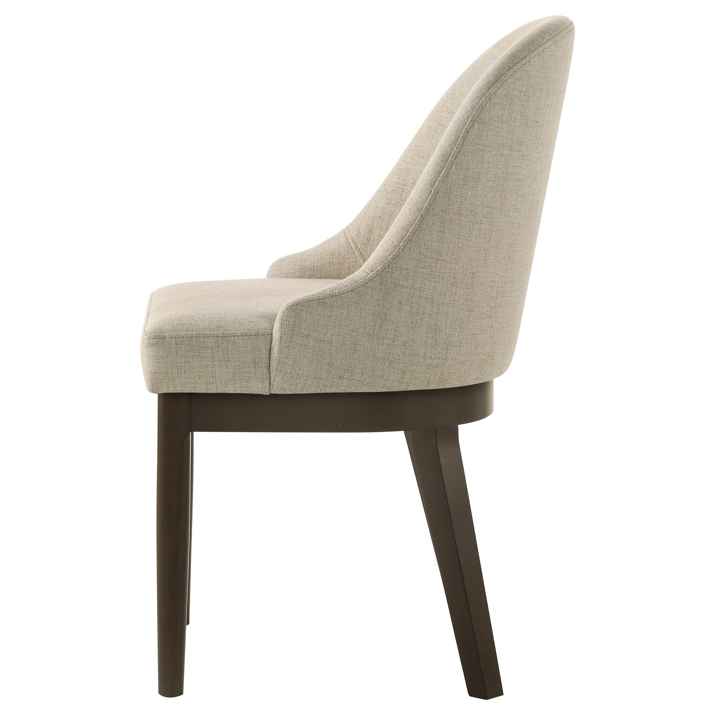 Reseda Upholstered Dining Side Chair Oatmeal (Set of 2) - 193672