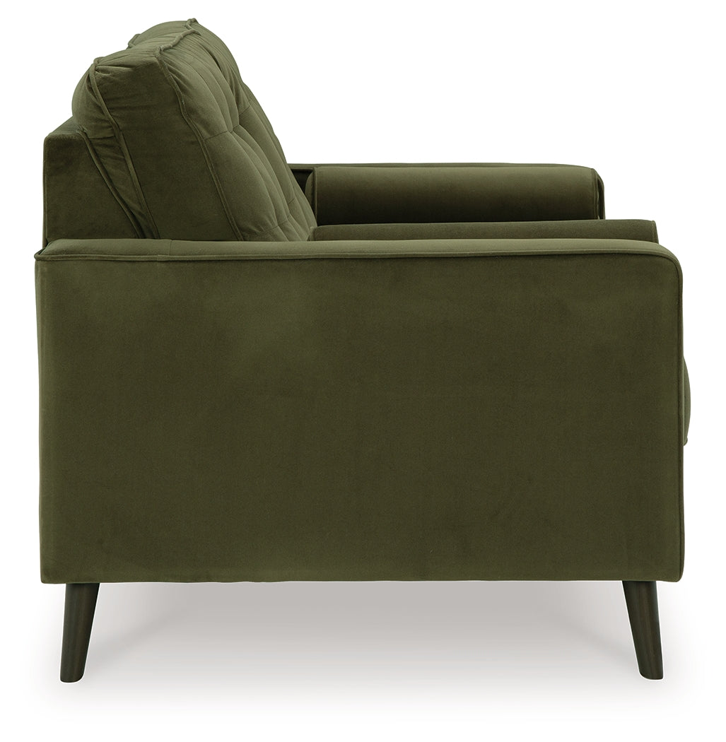 Reveon Lakes Olive Loveseat - 2640435