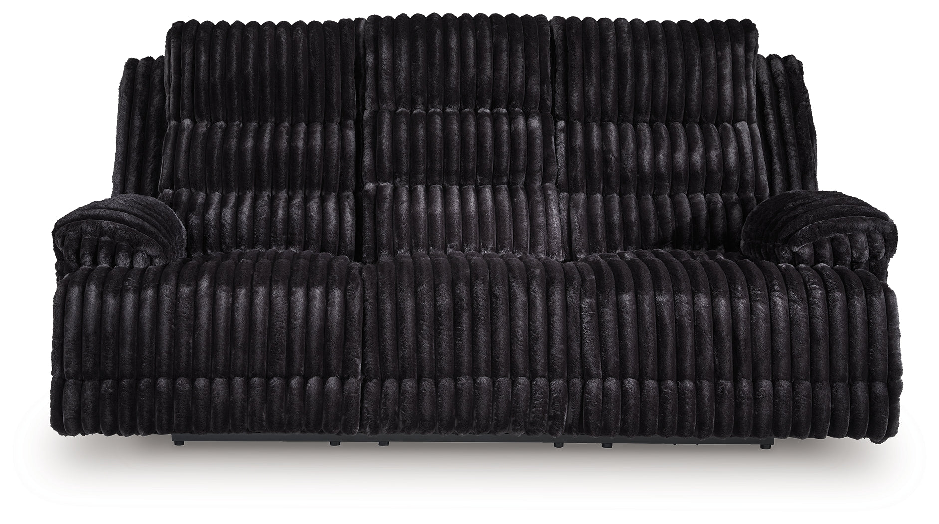 Rhine Falls Onyx Power Reclining Sofa with Drop Down Table - PC4280599