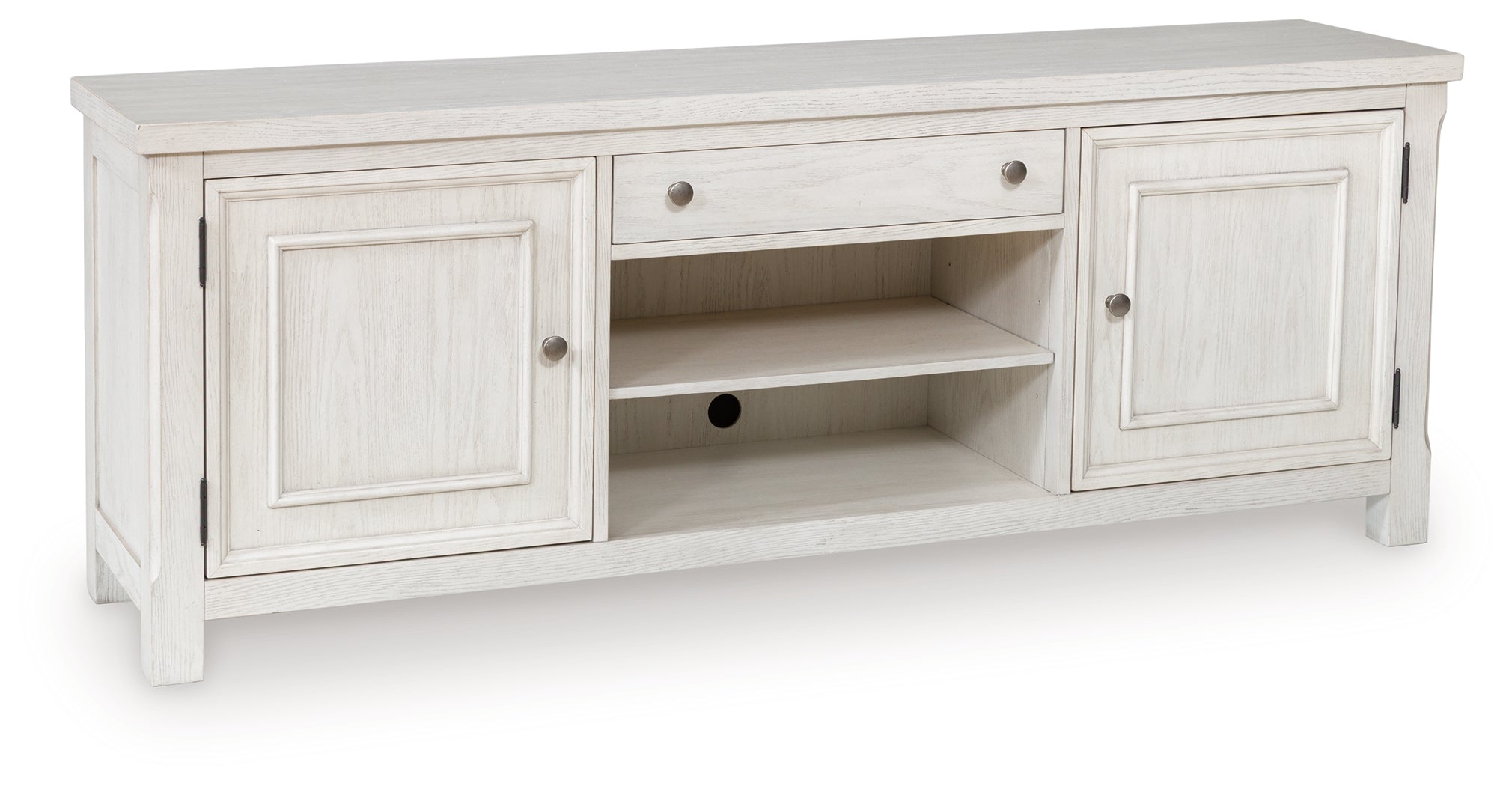 Robbinsdale Antique White 72" TV Stand - W742-68