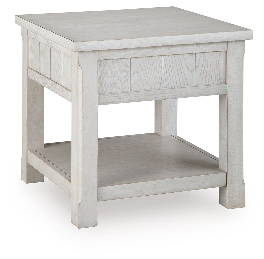 Robbinsdale Antique White End Table - T729-2