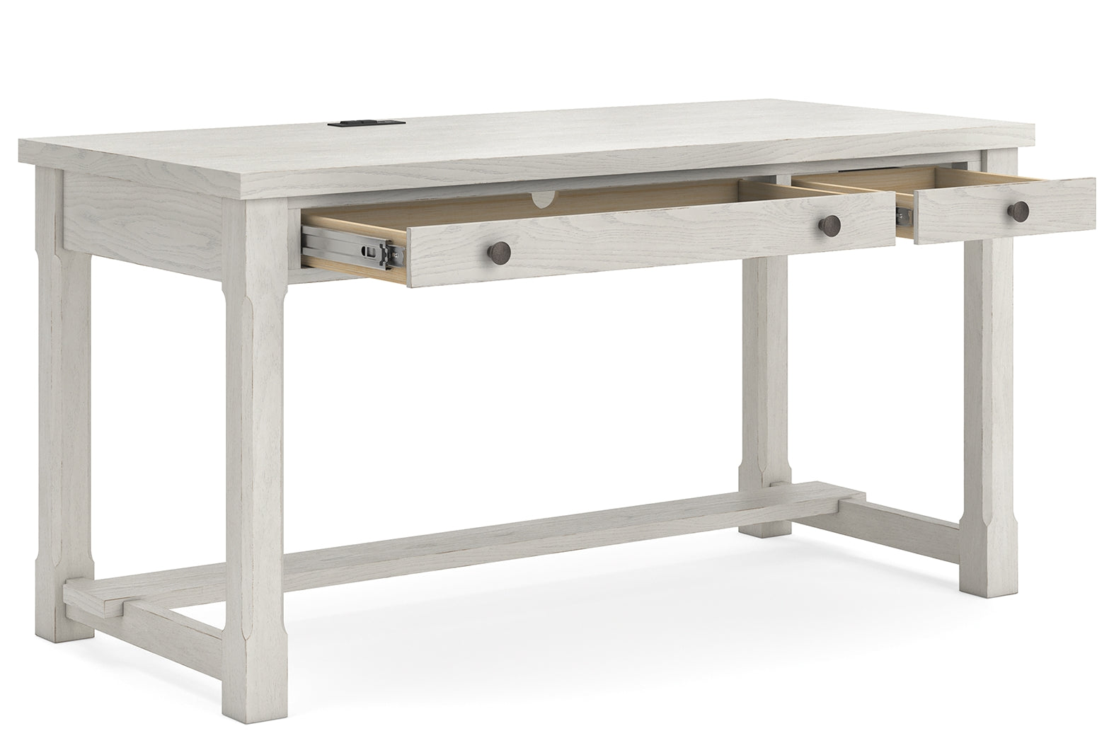 Robbinsdale Antique White Home Office Desk - H742-34