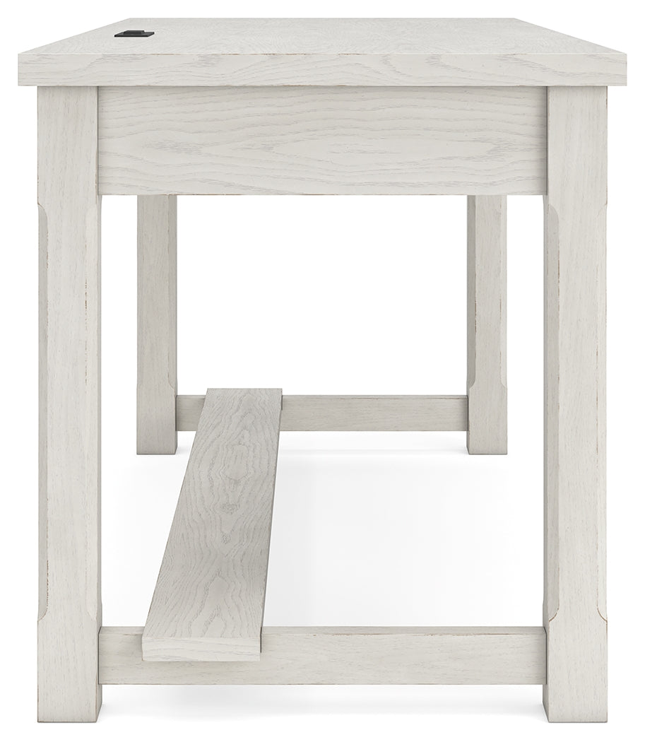 Robbinsdale Antique White Home Office Desk - H742-34