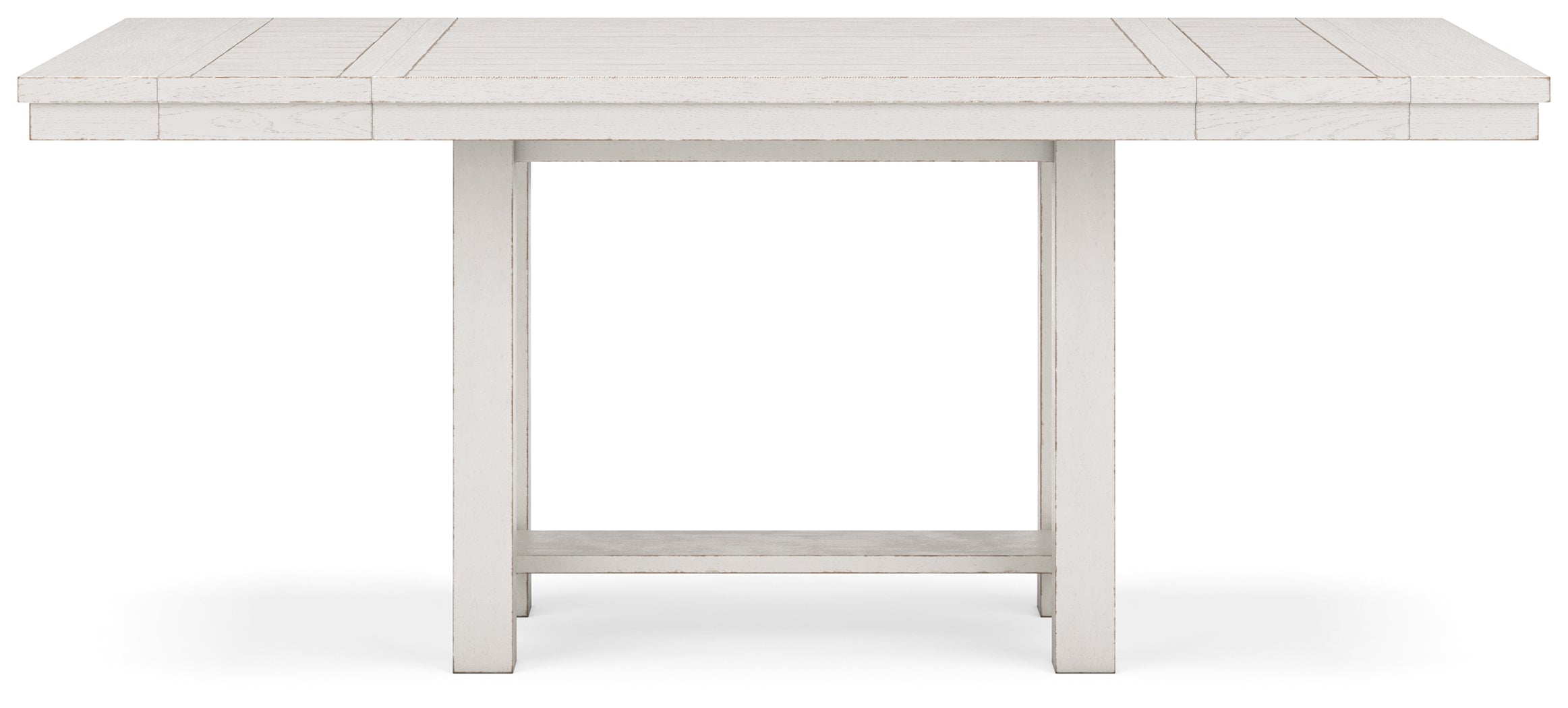 Robbinsdale Counter Height Dining Table, 2 Barstools, Bench and Server - D642D8