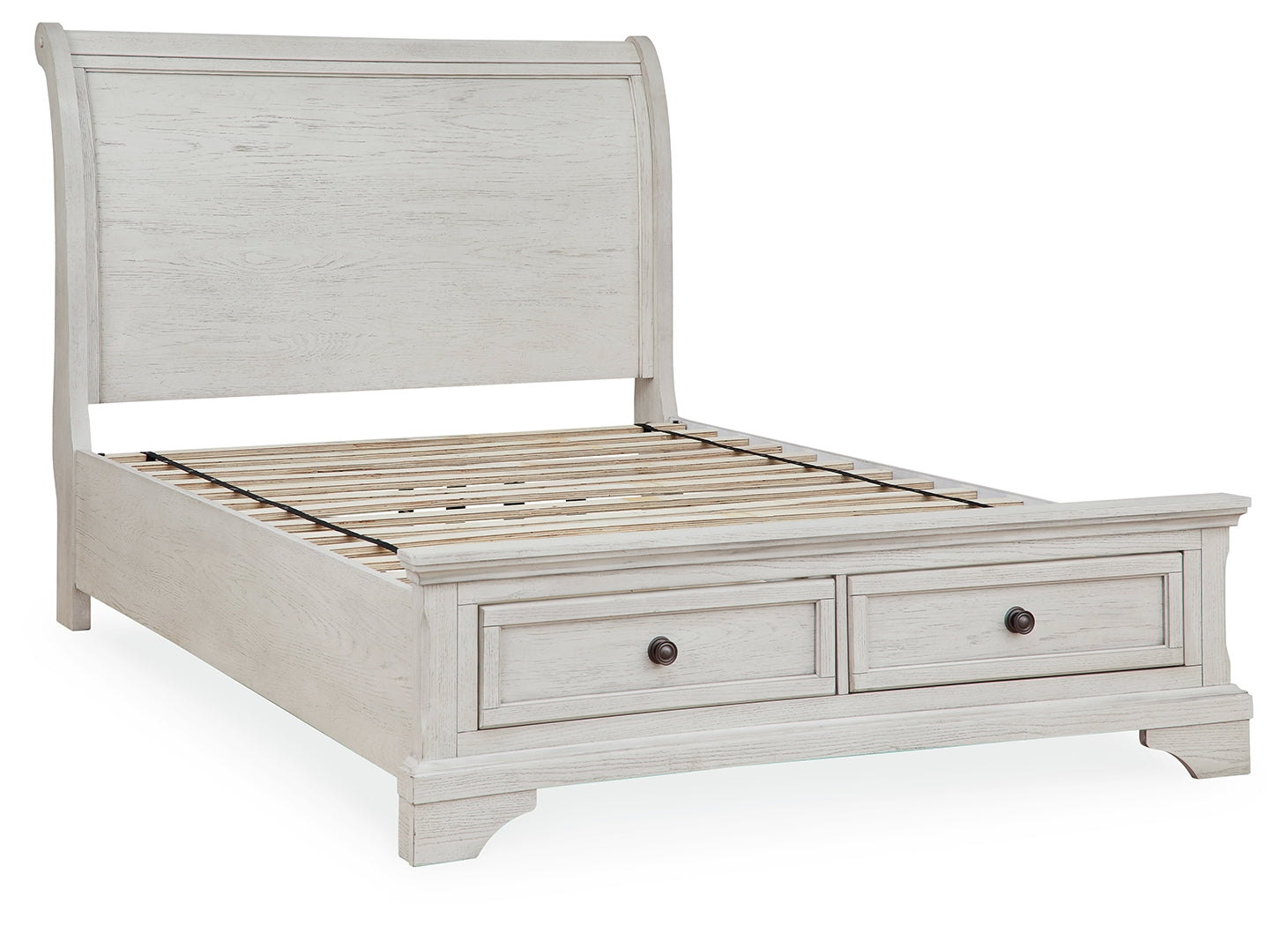 Robbinsdale Full Sleigh Storage Bed, Chest and Nightstand - B742B48