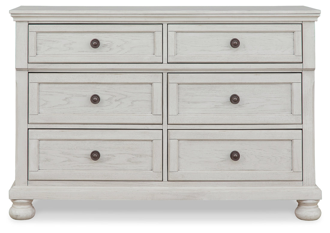Robbinsdale Twin Sleigh Storage Bed, Dresser and Nightstand - B742B47