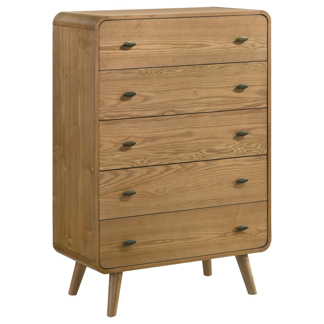 Robyn 5-drawer Bedroom Chest of Drawers Light Ash - 225095