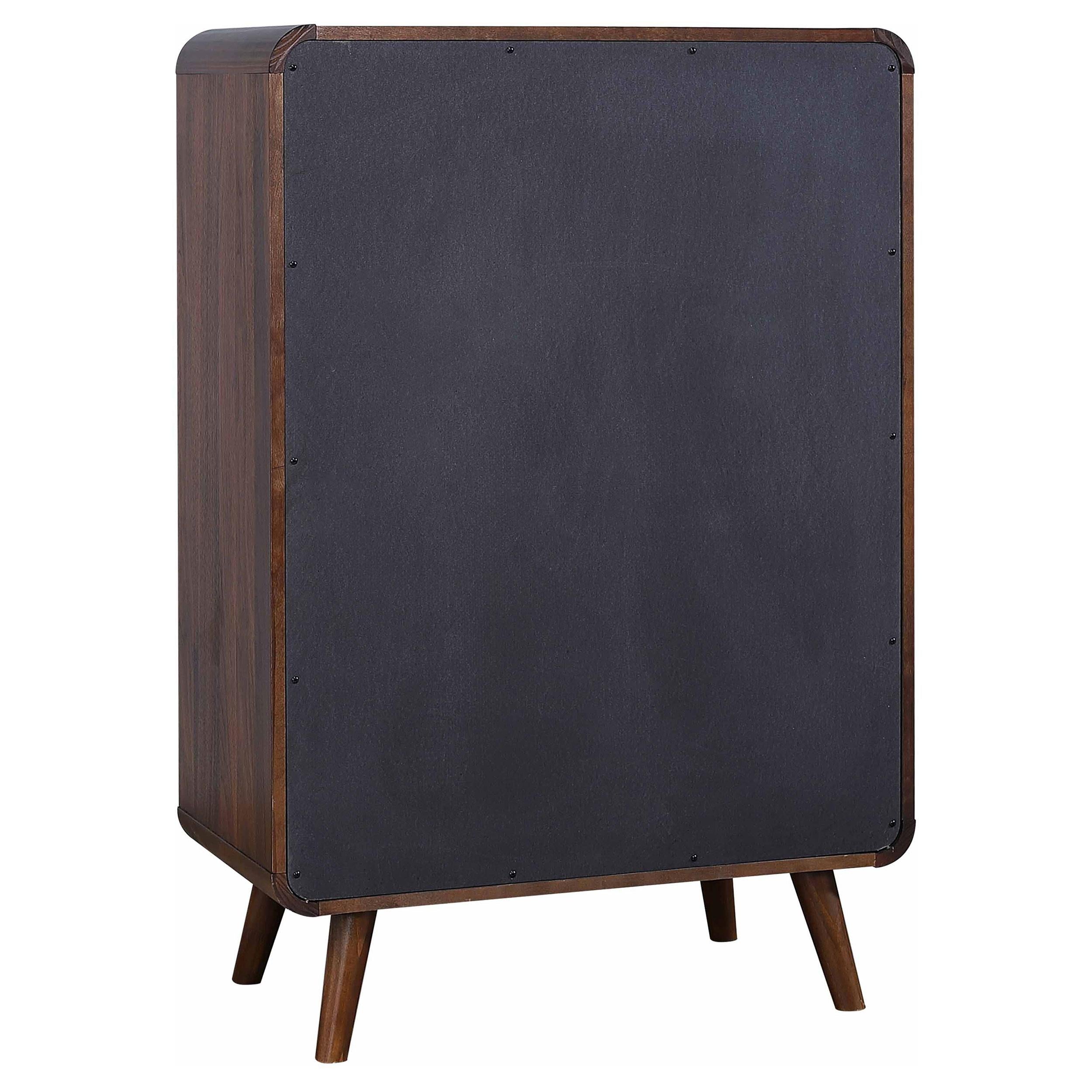 Robyn 5-piece Full Bedroom Set Dark Walnut - 205131F-S5