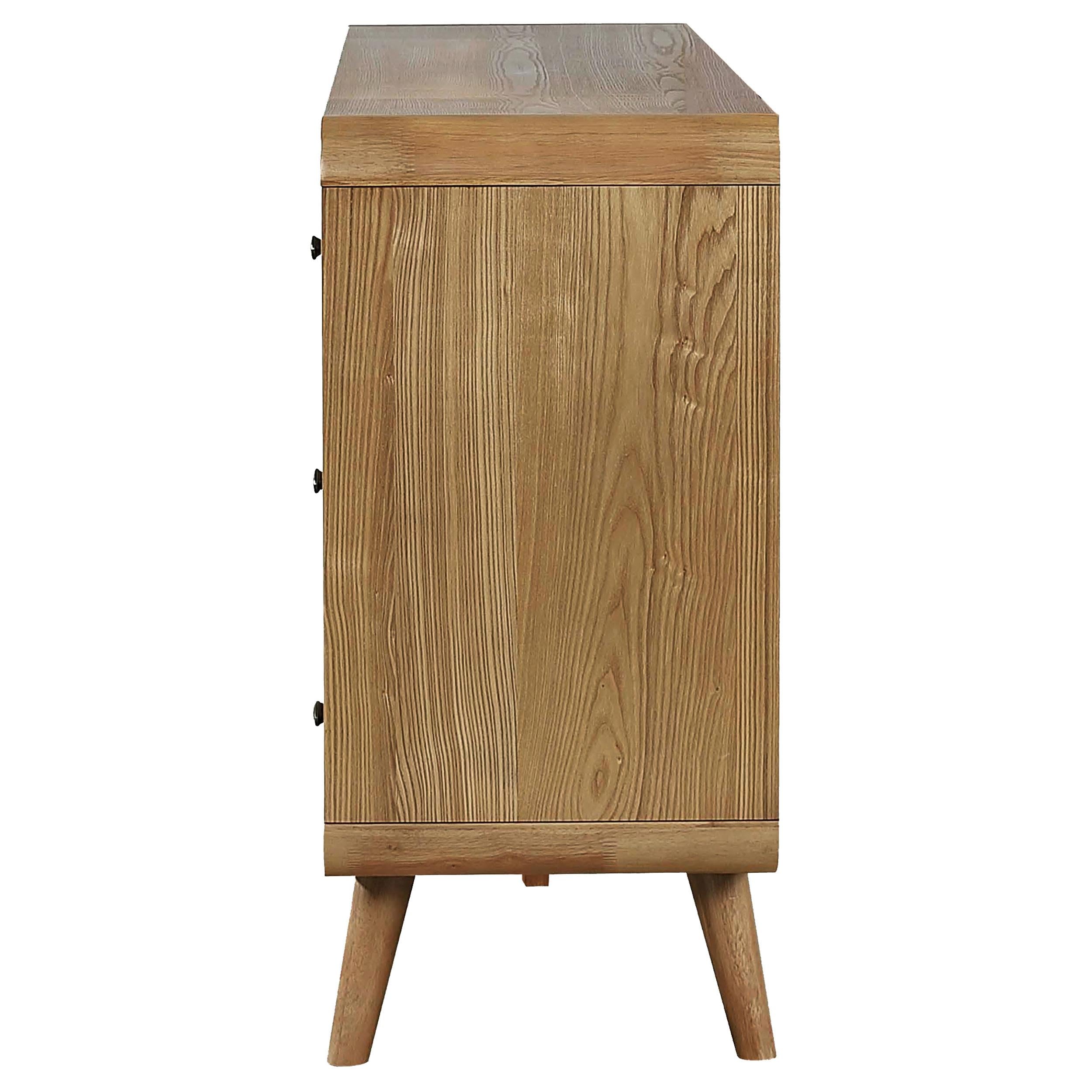Robyn 6-drawer Dresser with Mirror Light Ash - 225093