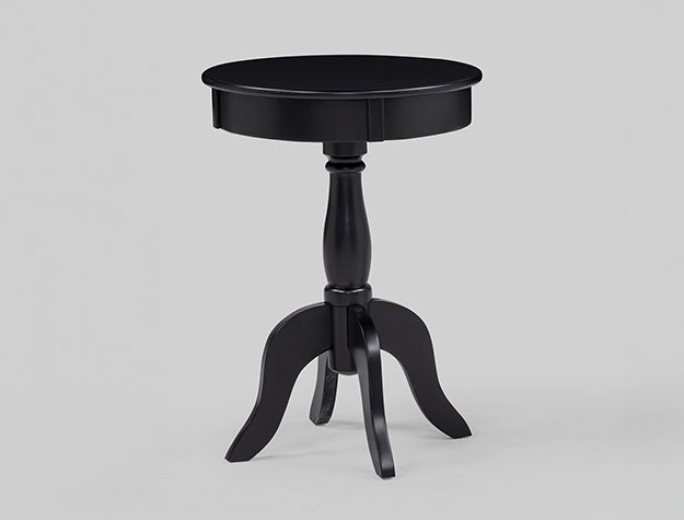 Romy Chairside Table Black - 4904BK