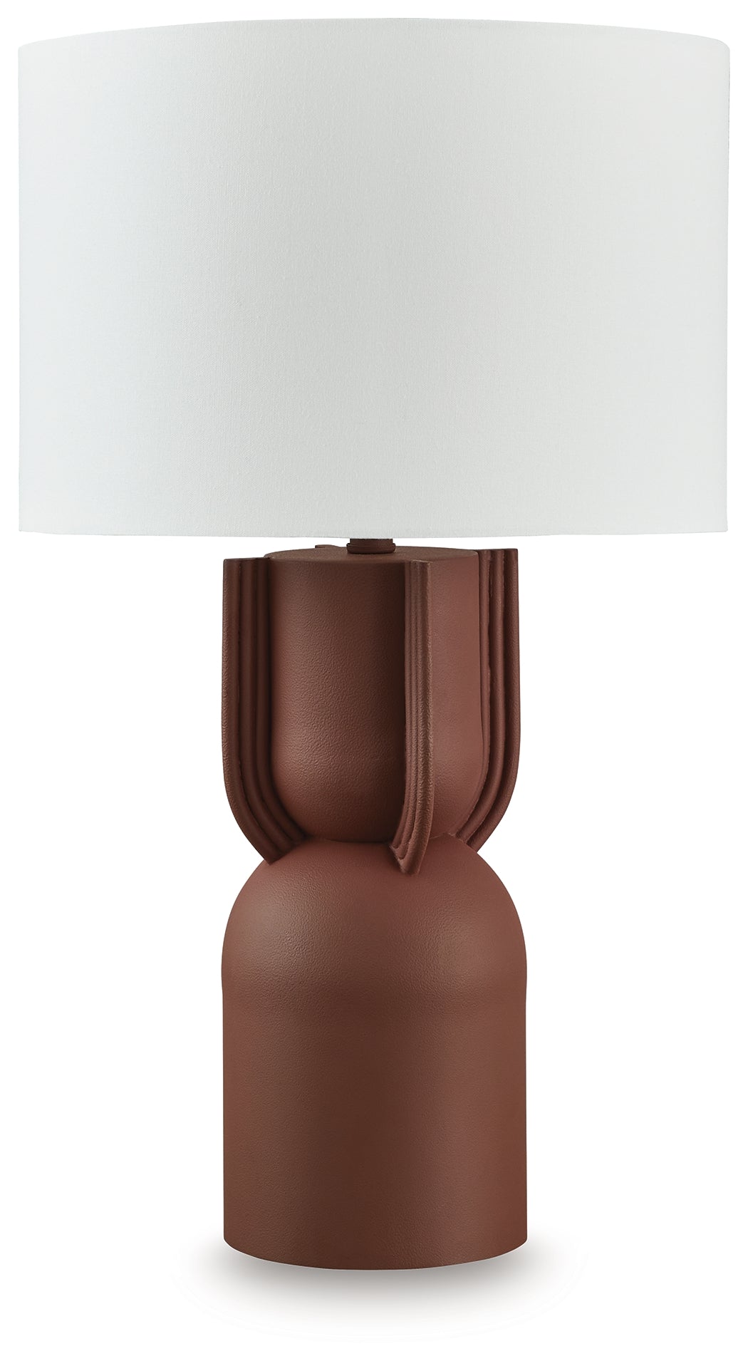 Rowandale Brick Red Table Lamp - L207534