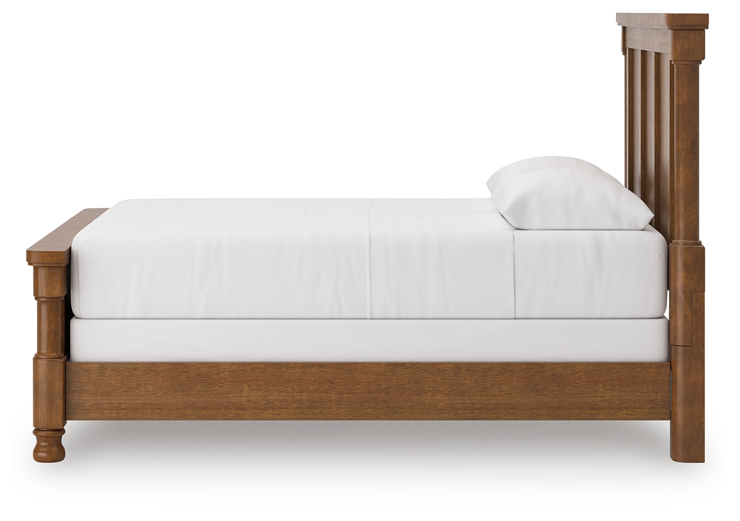 Rowlenstown Brown Queen Poster Bed - PCB824B2