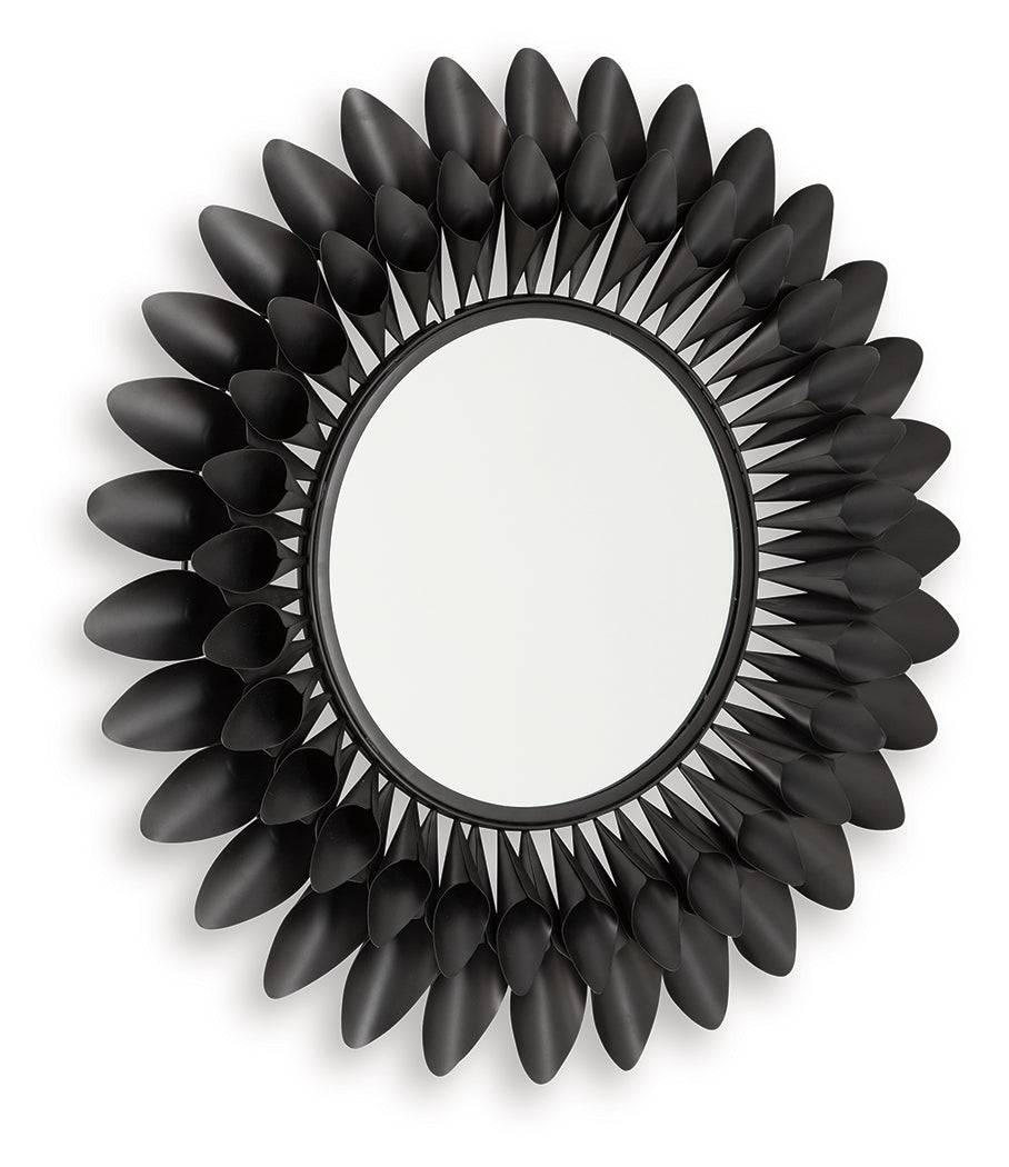 Ryenmour Oil Rubbed Bronze Finish Accent Mirror - A8010421