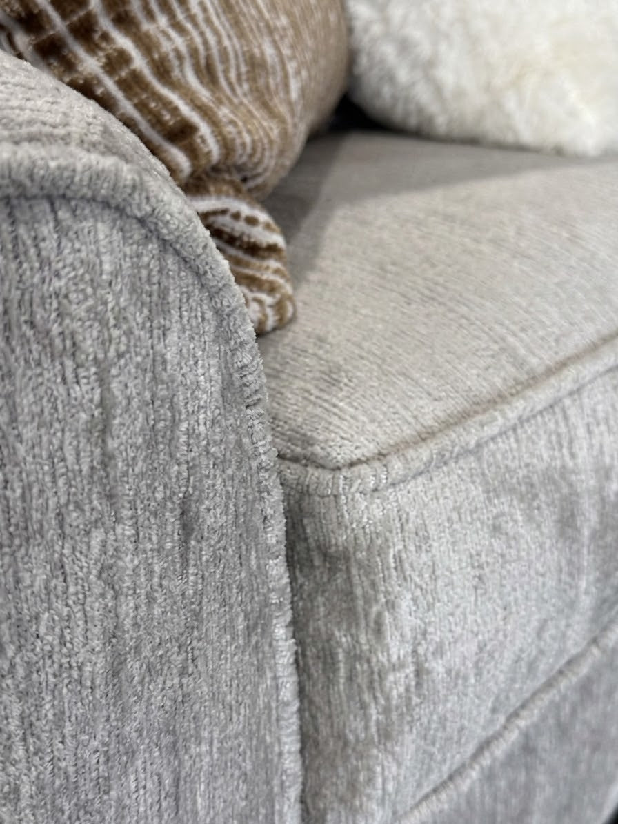 125-Ritz Gray Sofa & Loveseat Set