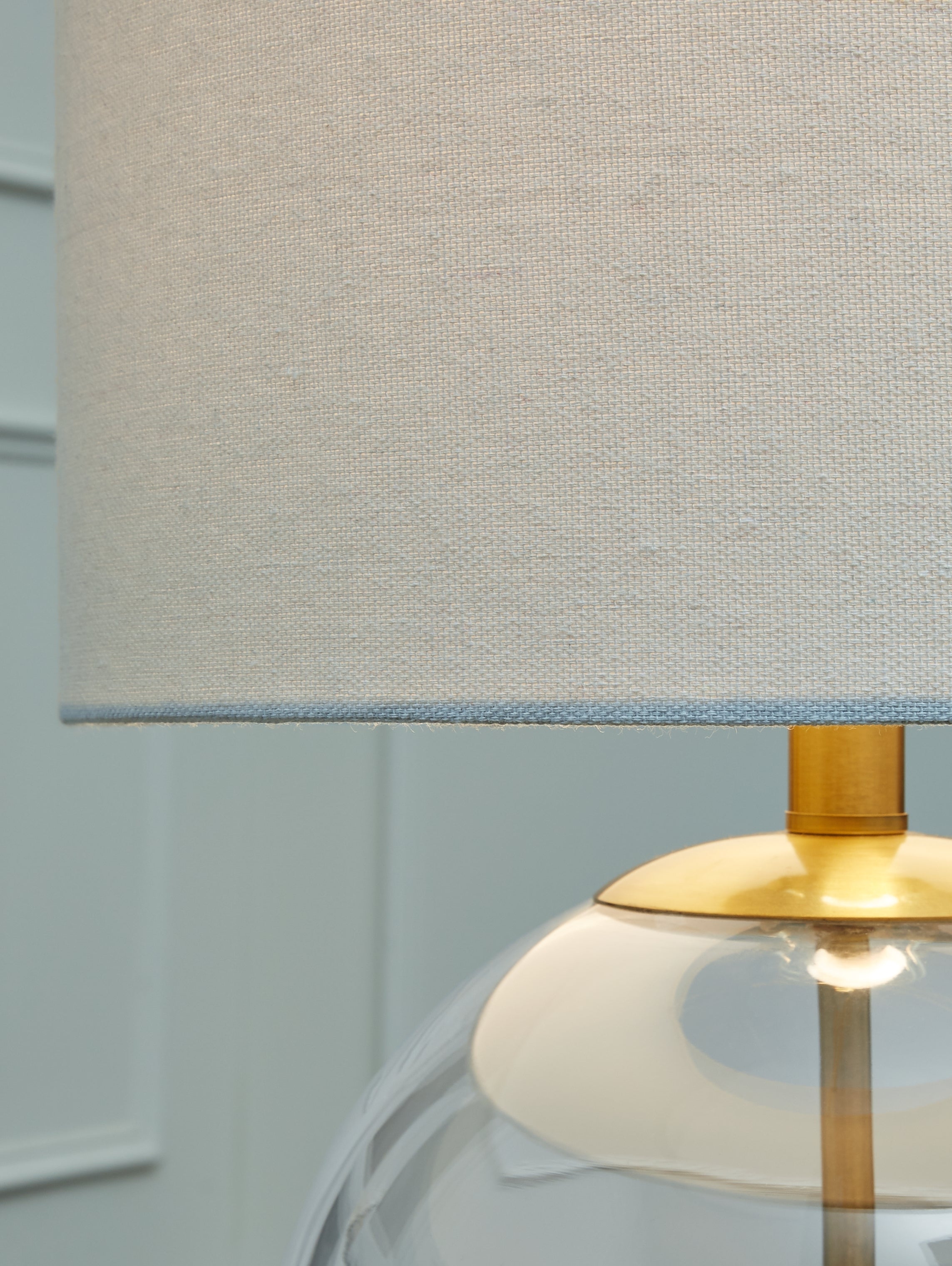 Samder Clear/Brass Finish Table Lamp (Set of 2) - L430744X2