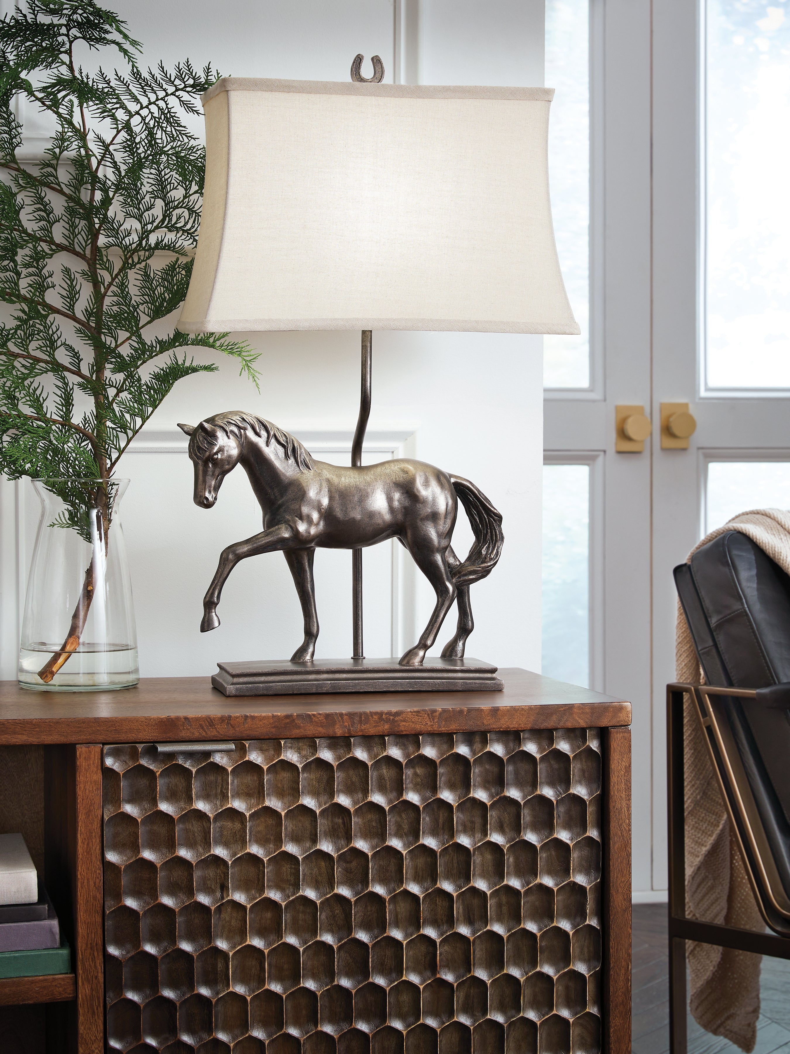 Sandorman Bronze Finish Table Lamp - L317044