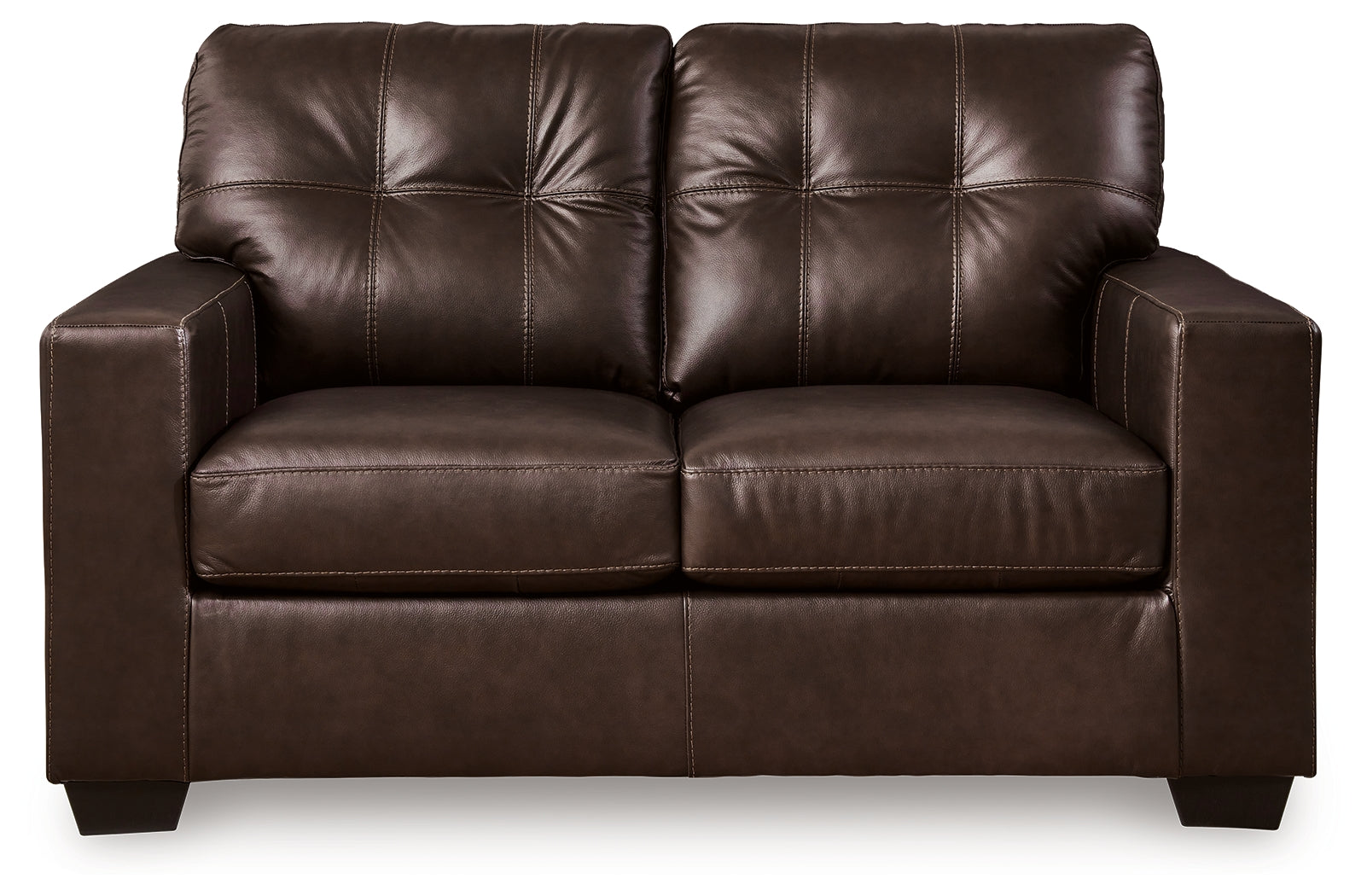 Santorine Dark Brown Loveseat - 2170635