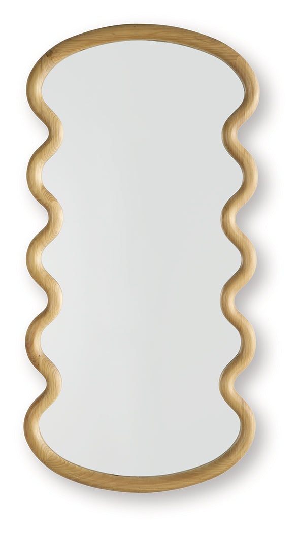 Serendis Brown Accent Mirror - A8010412