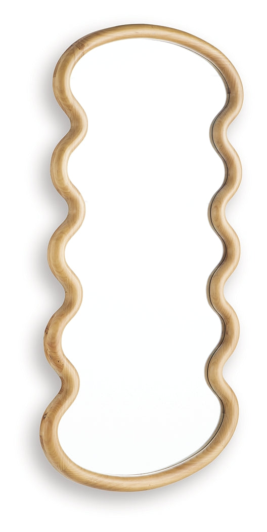 Serendis Brown Accent Mirror - A8010412
