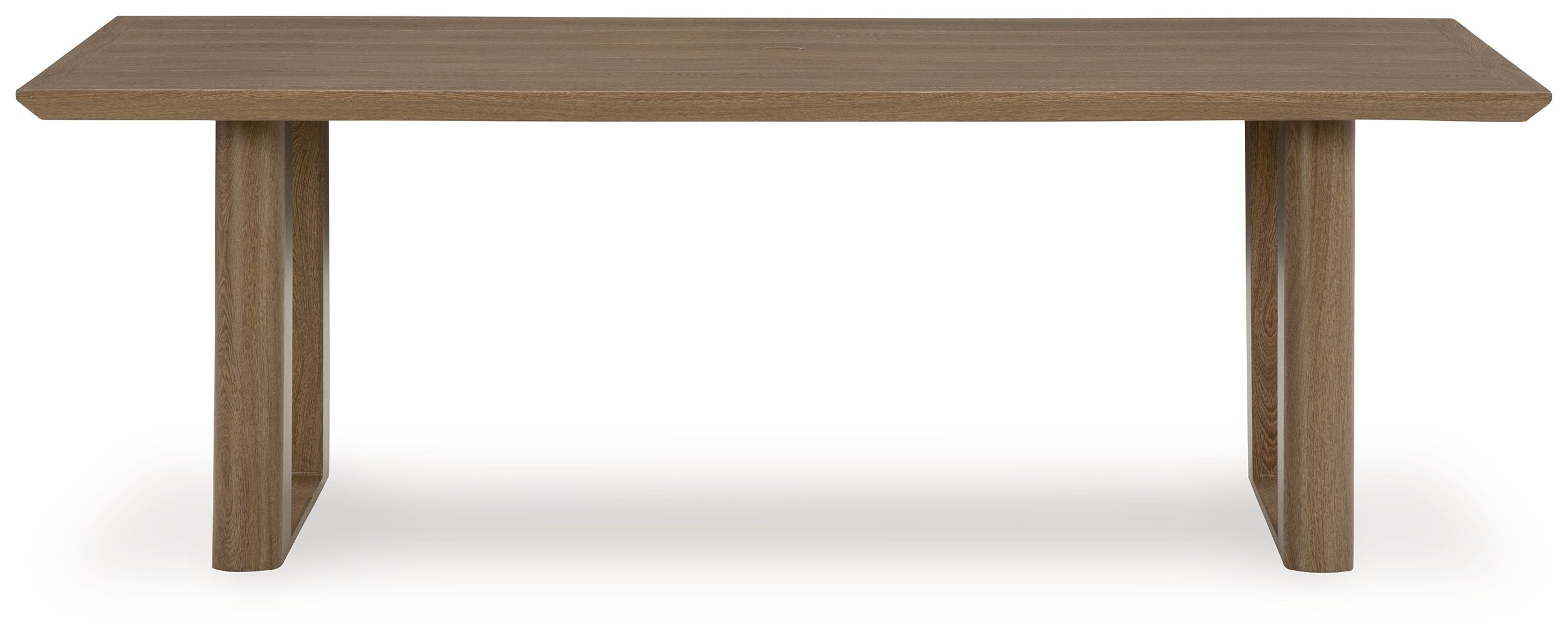 Serene Bay Outdoor Dining Table and 4 Chairs in Dark Brown from Ashley - Luna Furniture