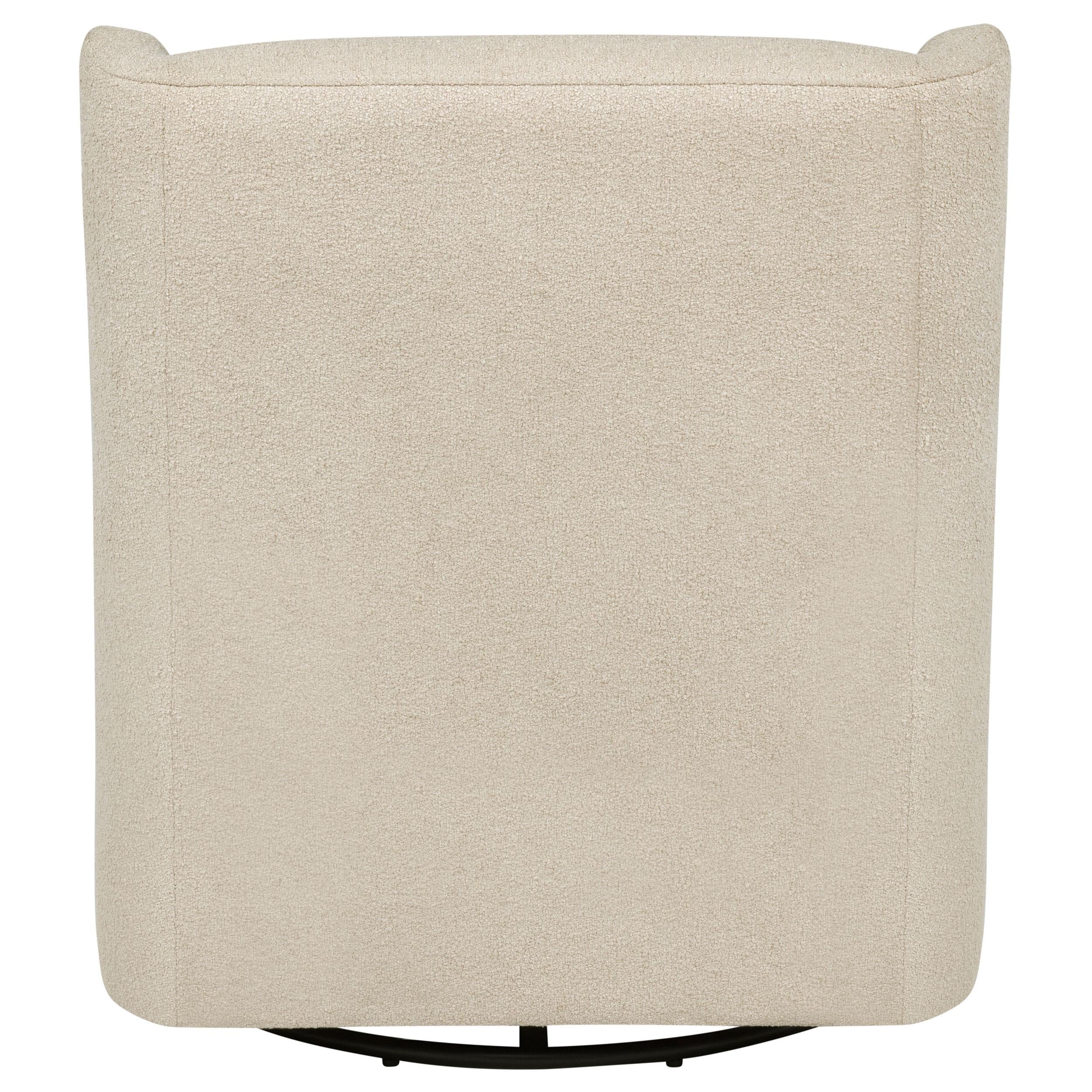 Serra Boucle Upholstered Swivel Glider Recliner Sandy Beige - 902453